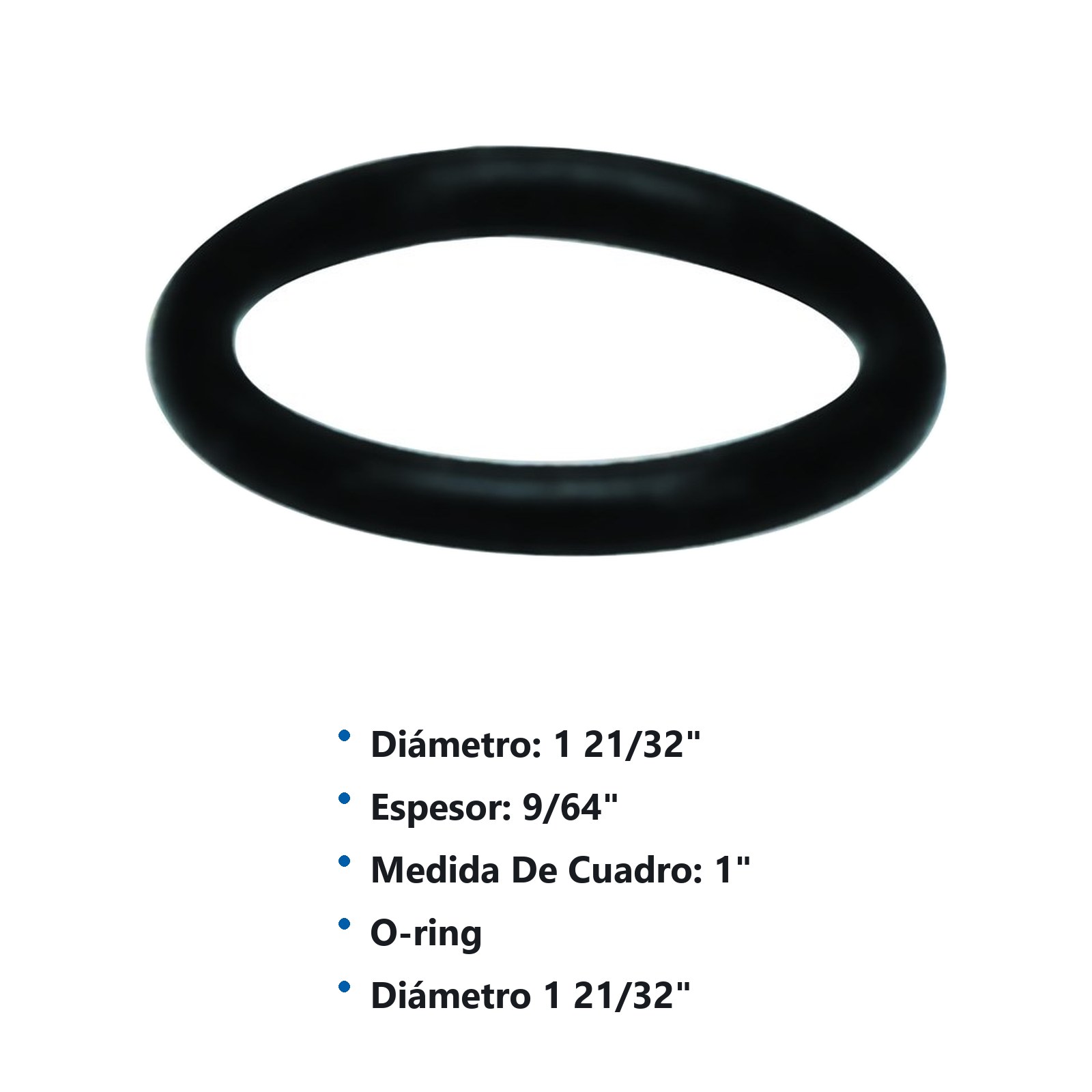 O-ring para dado de impacto cuadro de 1", 1-21/32" Urrea - Imagen 3