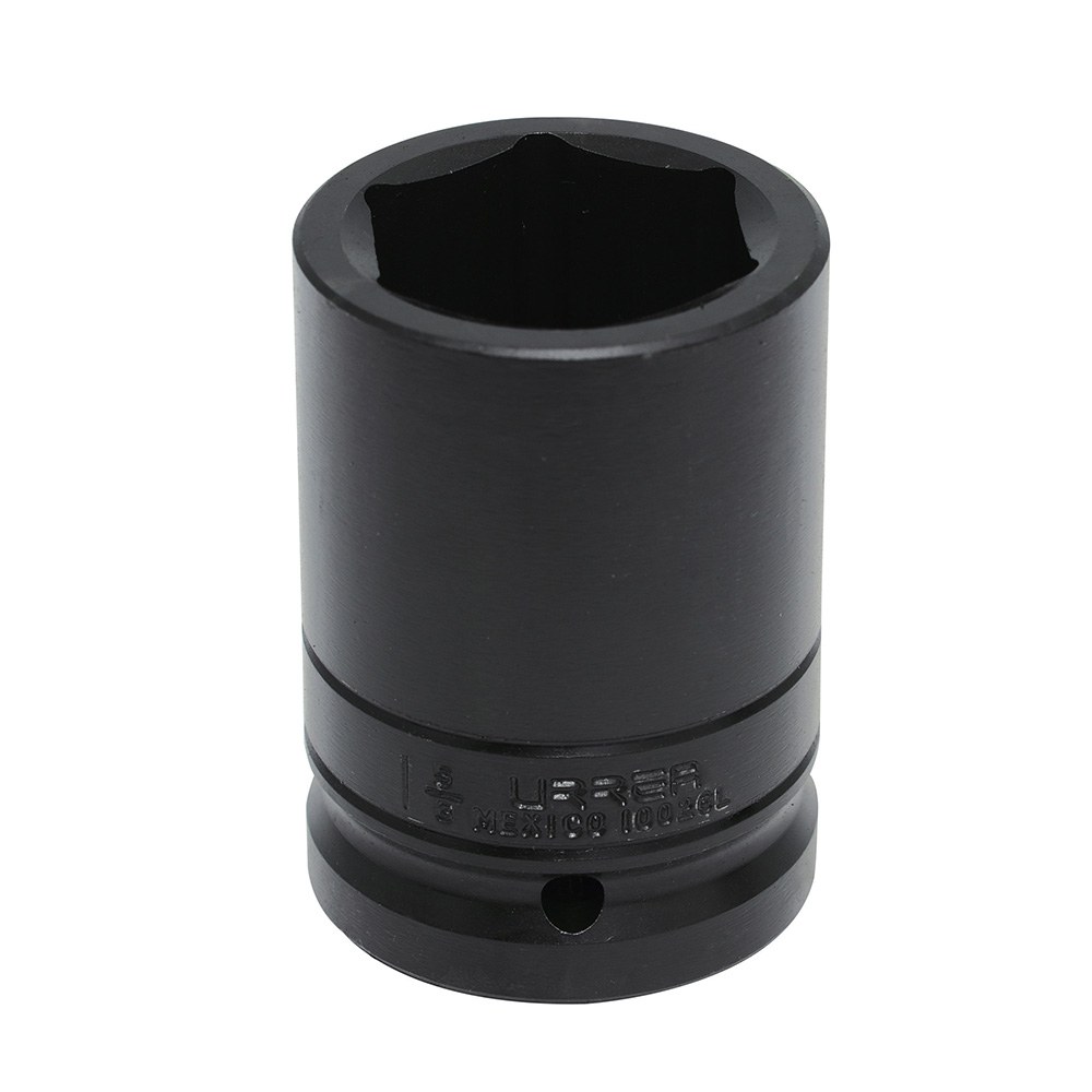Dado de impacto largo cuadro de 1", 6 puntas, en pulgadas, 1-5/8" Urrea