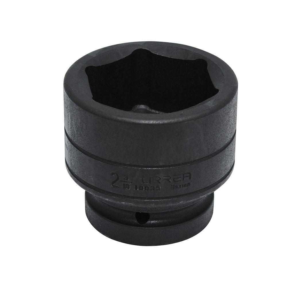 Dado de impacto cuadro de 1", 6 puntas, en pulgadas, 2-3/16" Urrea