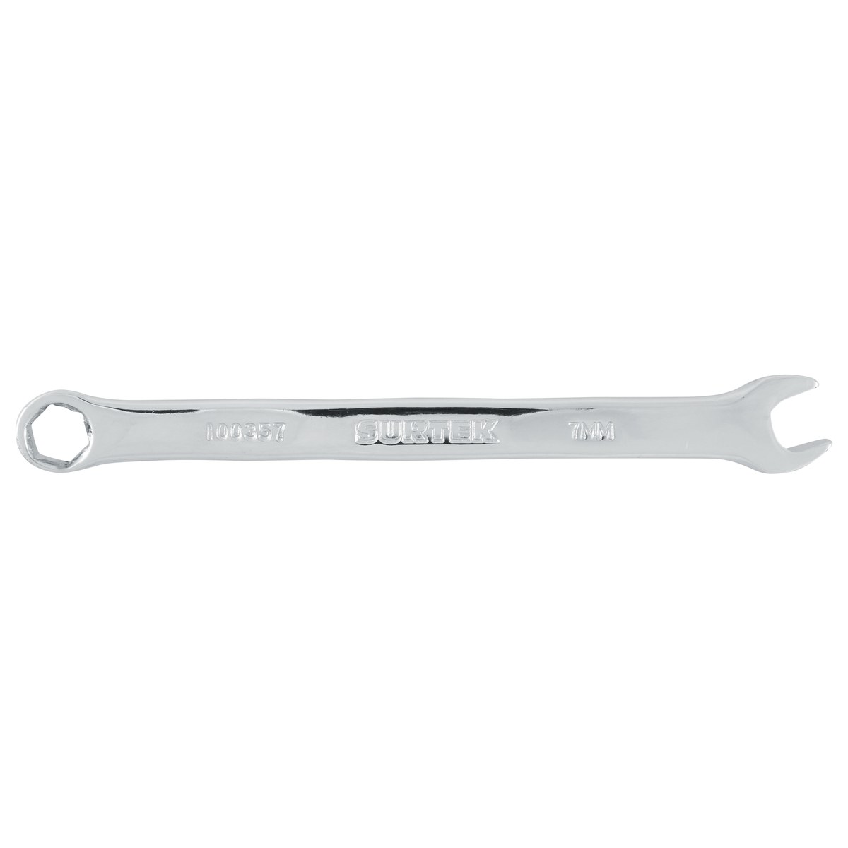 Llave combinada pulido espejo métrica, 12 puntas, 7 mm Surtek - Imagen 2