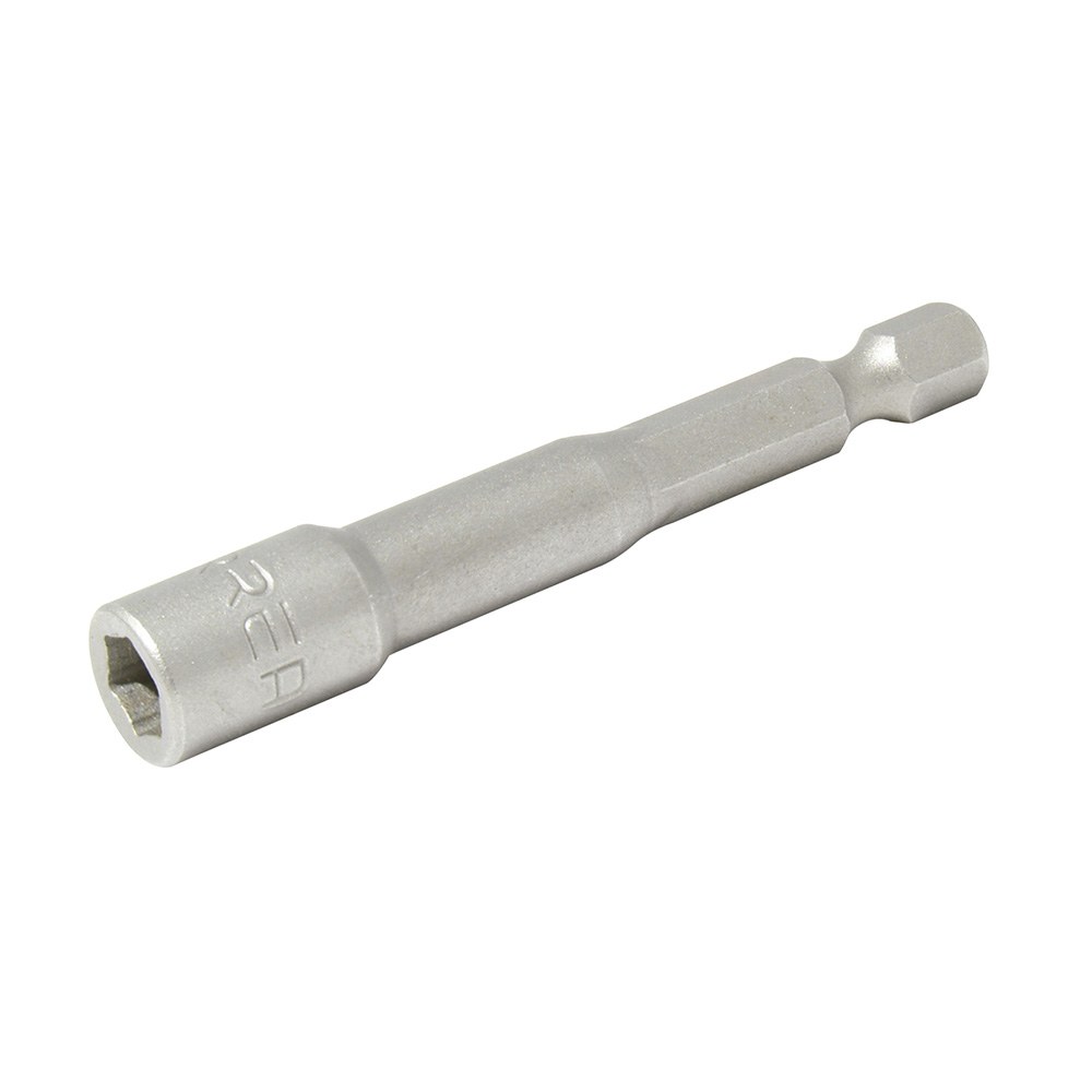 Punta de caja de poder con imán métrica hexágono de 1/4", 10mm x 1-7/8" Urrea