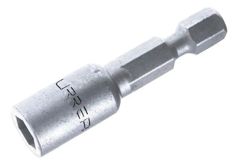 Punta de caja de poder con imán en pulgadas hexágono de 1/4", 3/8" x 1-7/8" Urrea - Imagen 3