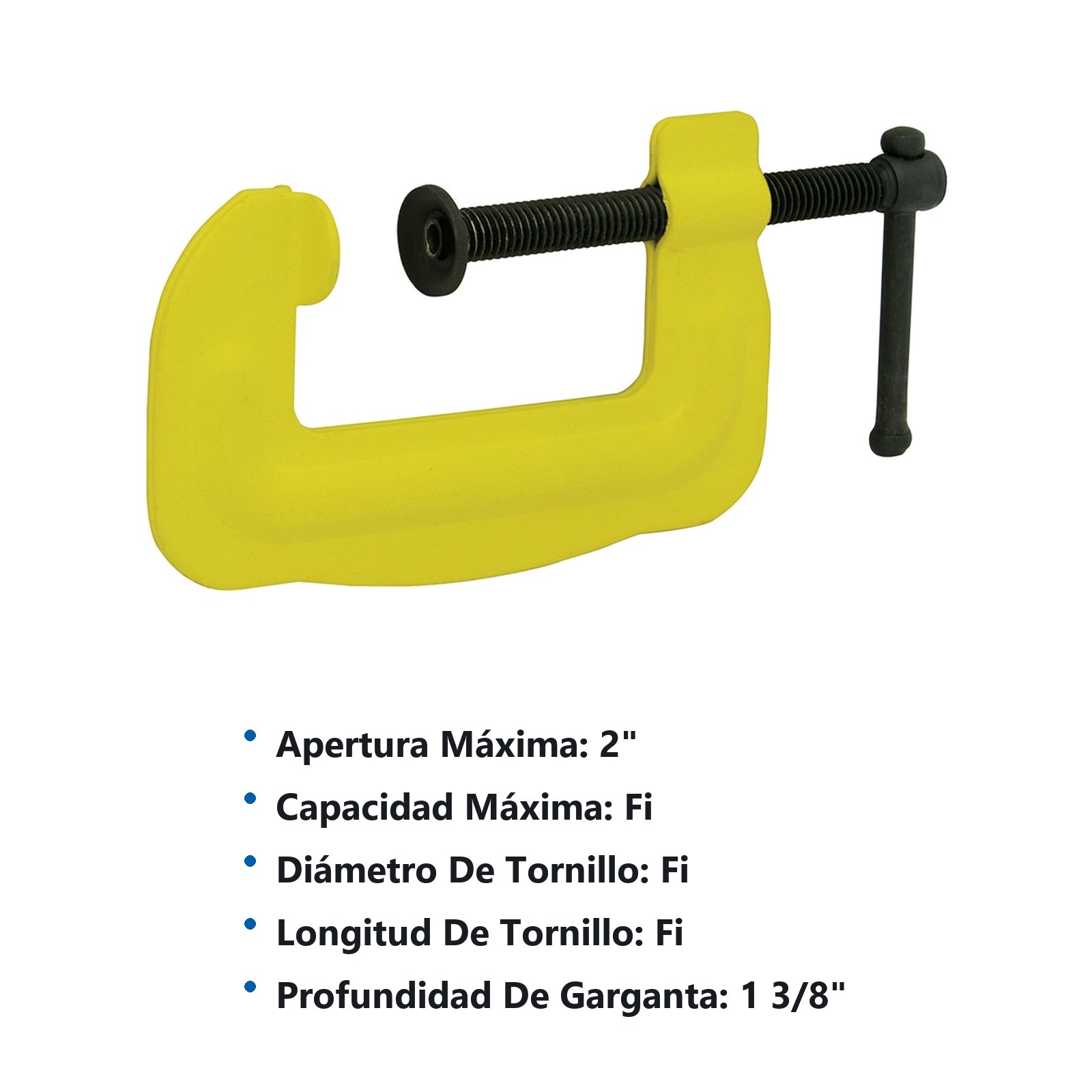 Prensa tipo "C" de 2" troquelada Surtek - Imagen 2