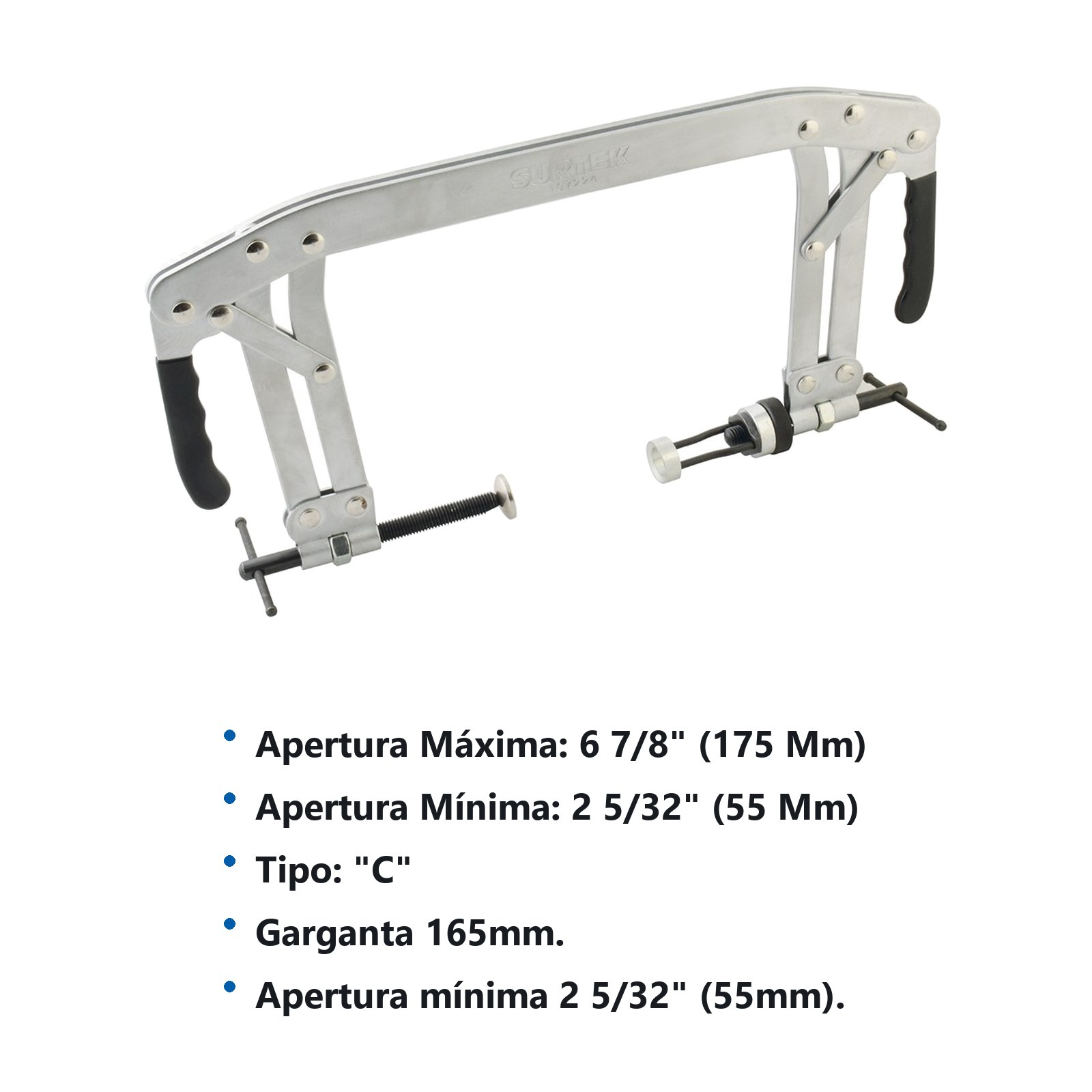 Compresor de válvulas de 55 mm a 175 mm Surtek - Imagen 3