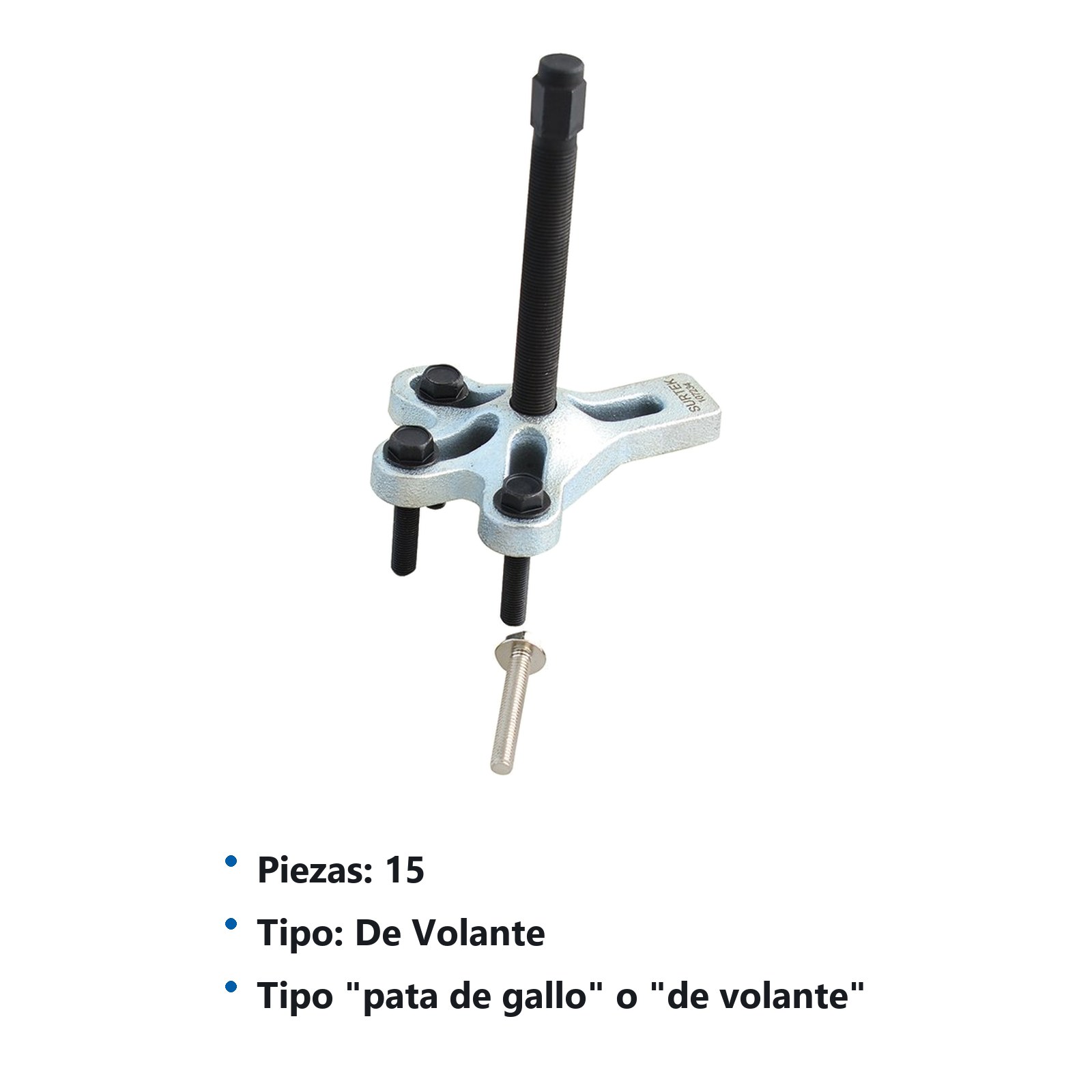 Juego de extractor automotriz de volante tipo "C", 15 piezas Surtek - Imagen 3