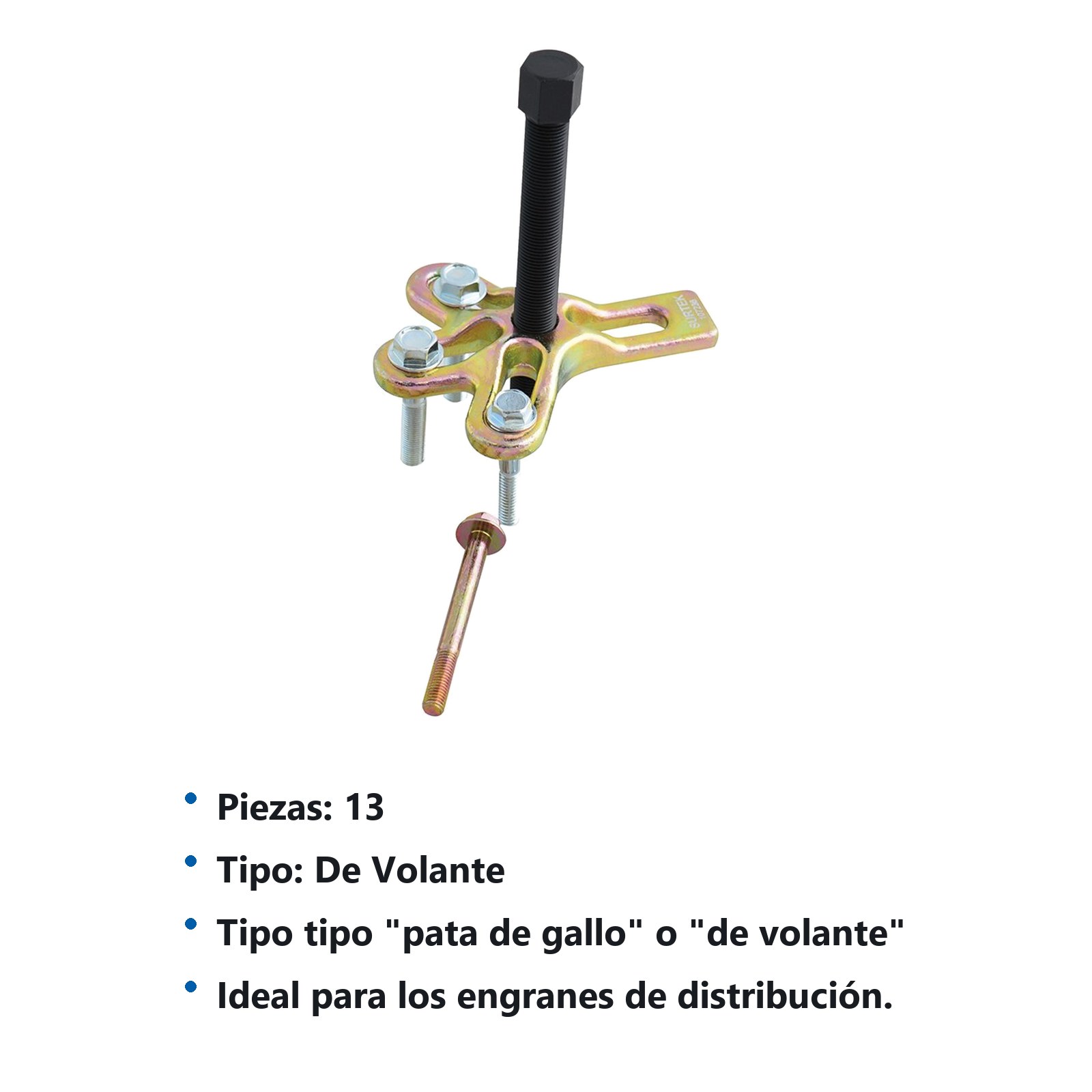 Juego de extractor automotriz de volante tipo "C", 13 piezas Surtek - Imagen 2