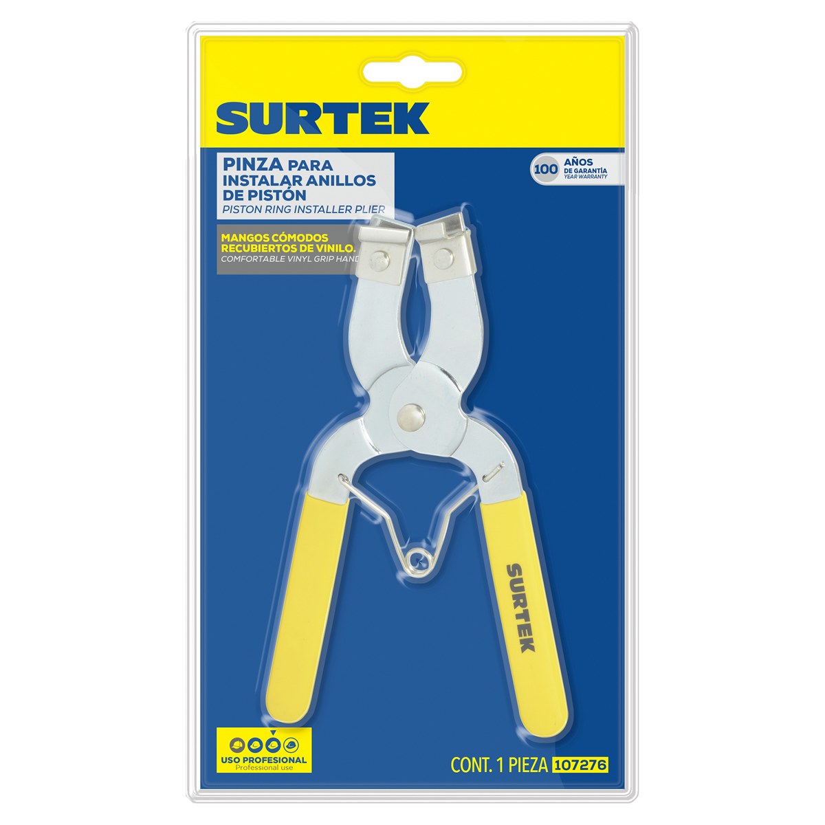 Pinza para instalar anillos de pistón Surtek - Imagen 2