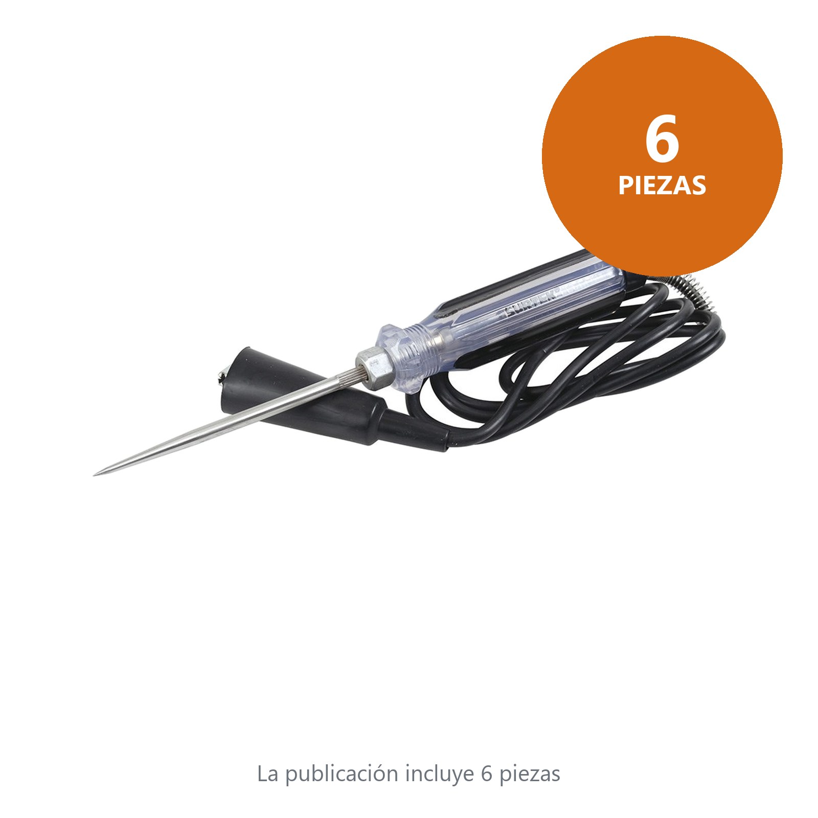 Probadores de voltaje de corriente directa 6 - 24 V, 18 cm Surtek - Imagen 4