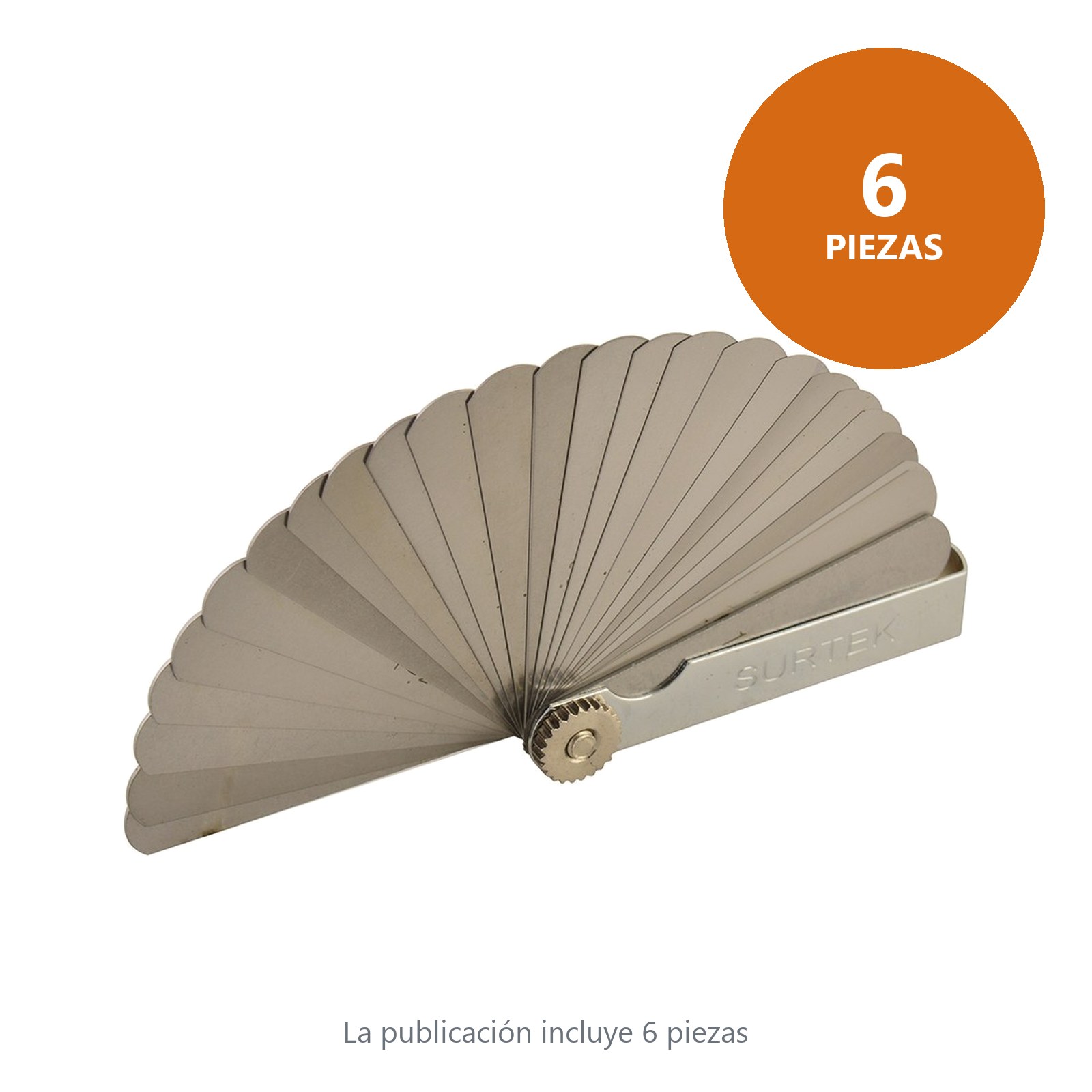 Calibrador métrico 25 hojas Surtek - Imagen 2