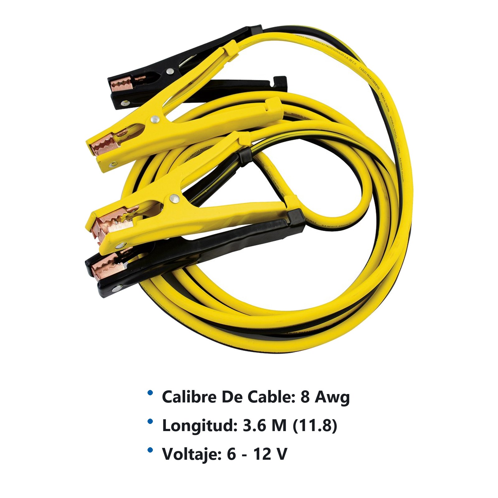 Cables pasa corriente, 3.6 m Surtek - Imagen 3