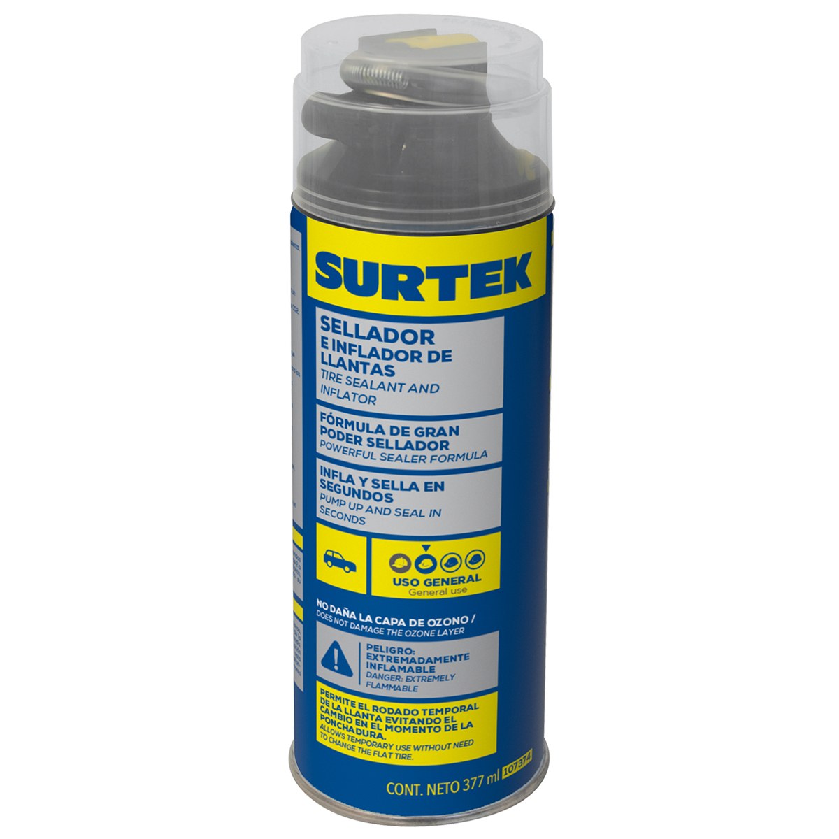 Sellador de llantas 377 ml Surtek - Imagen 2