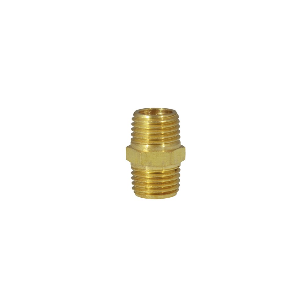 Conector de latón 1/4" NPT, macho Surtek
