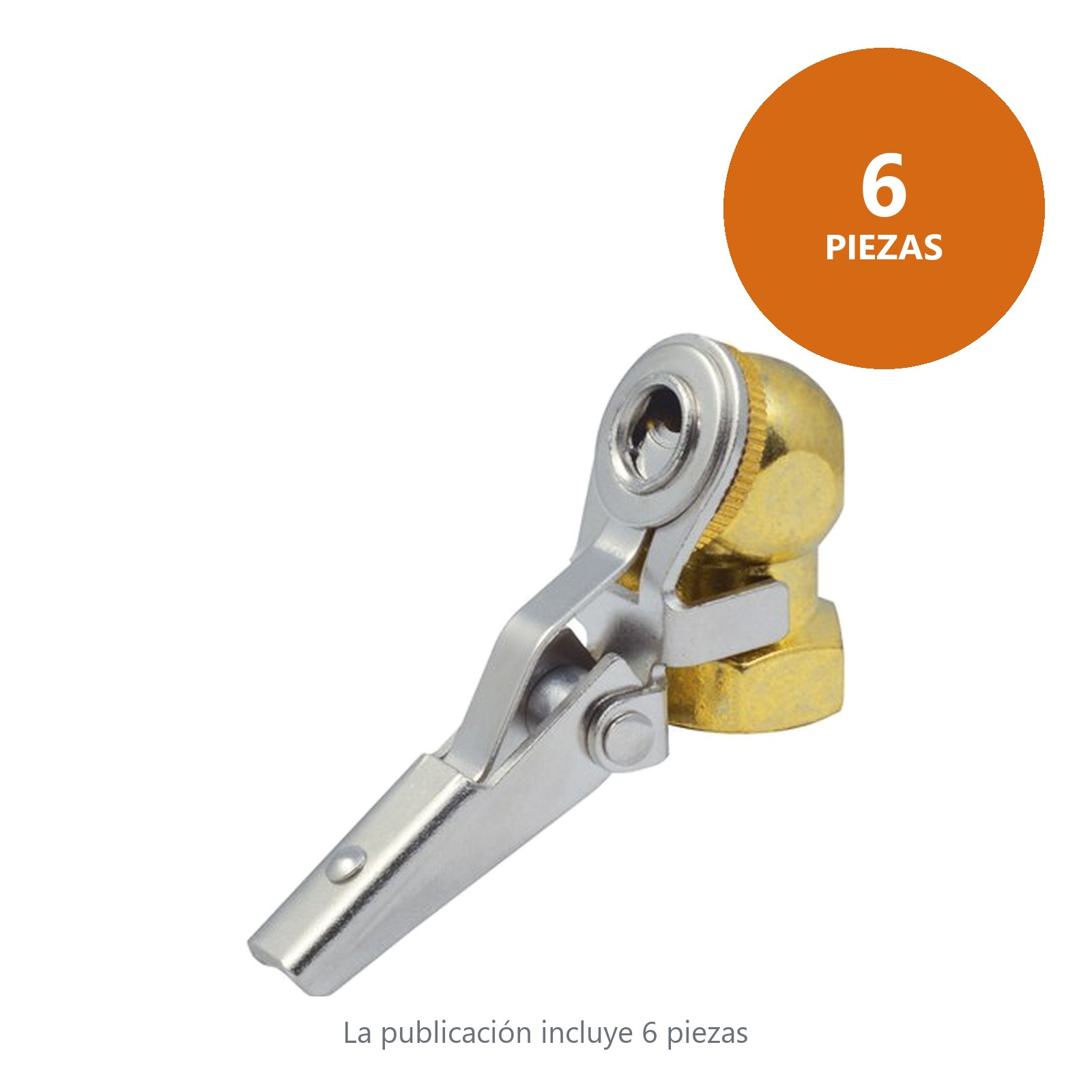 Cabeza para inflar con clip 1/4" hembra Surtek - Imagen 3