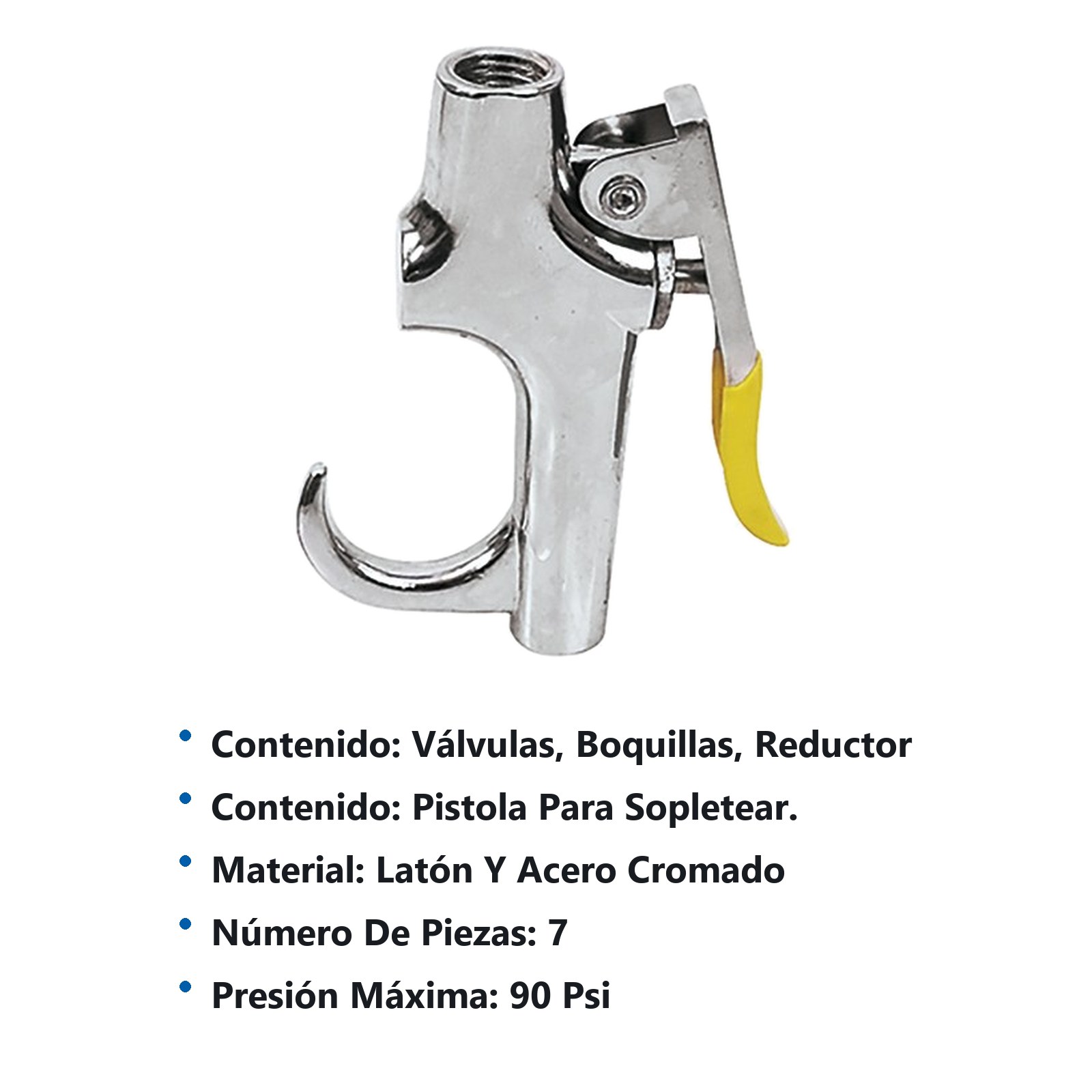 Juego de accesorios neumáticos, 7 piezas Surtek - Imagen 3