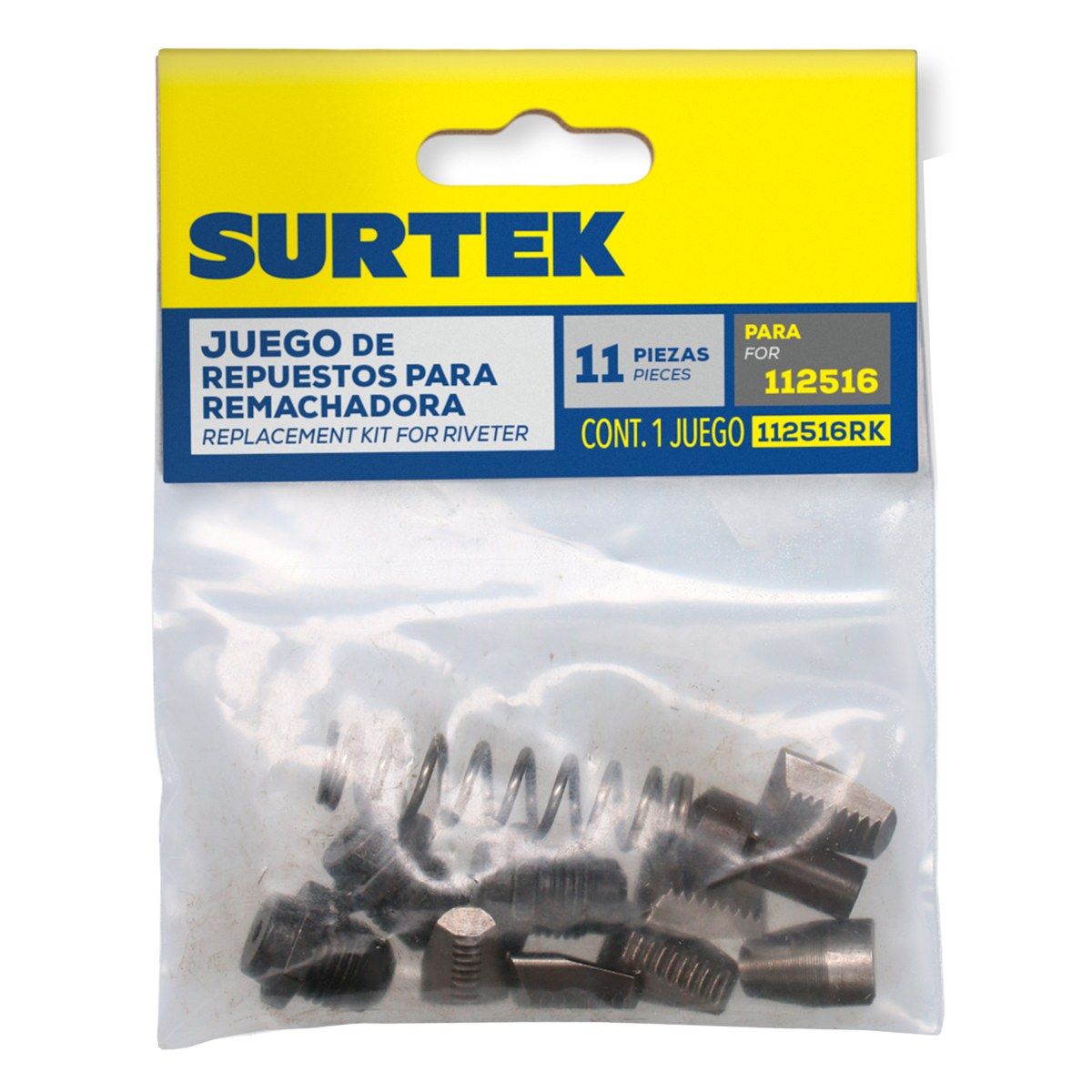 Juego de refacción para remachadora tipo tijera Surtek - Imagen 2
