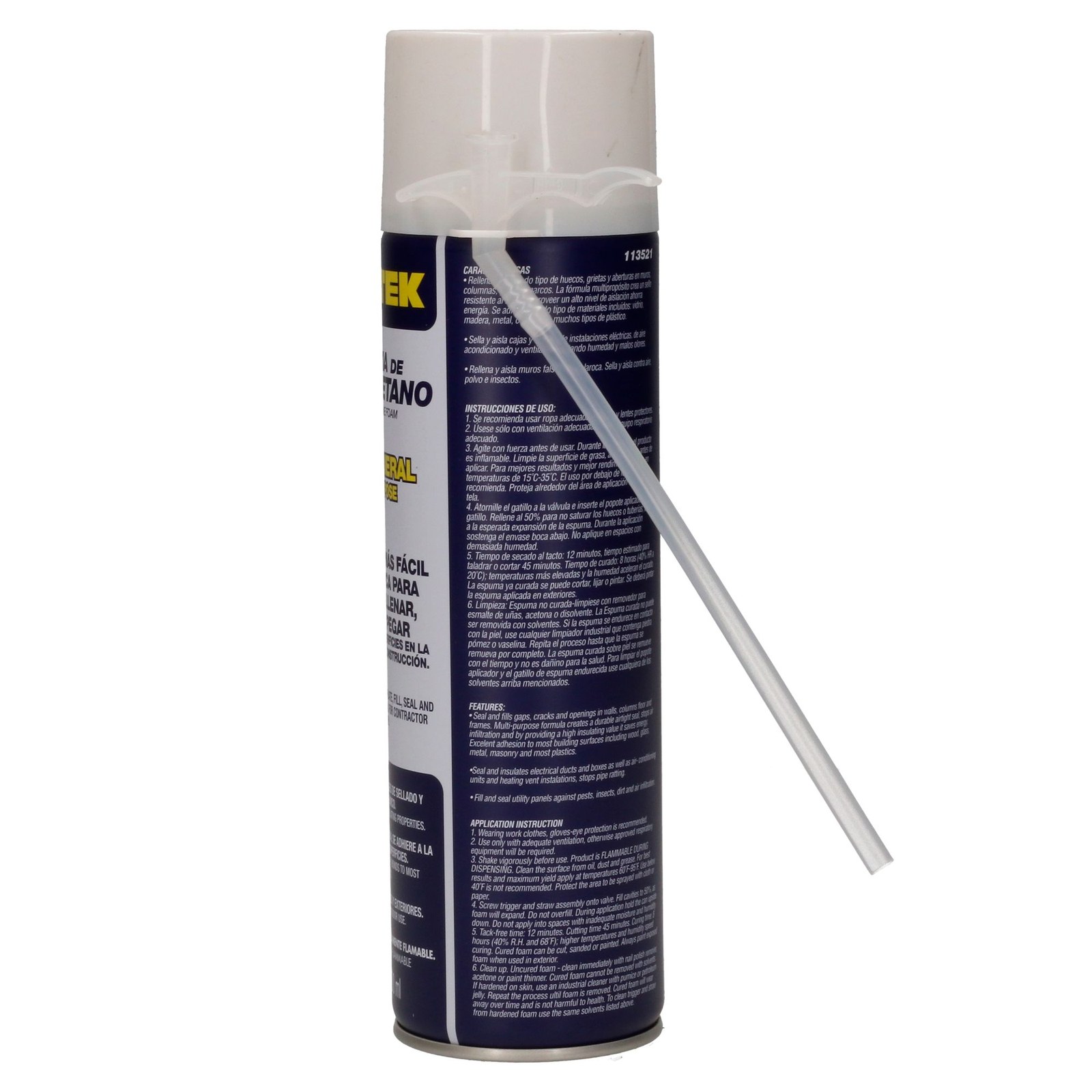 Espuma de poliuretano 500 ml Surtek - Imagen 4