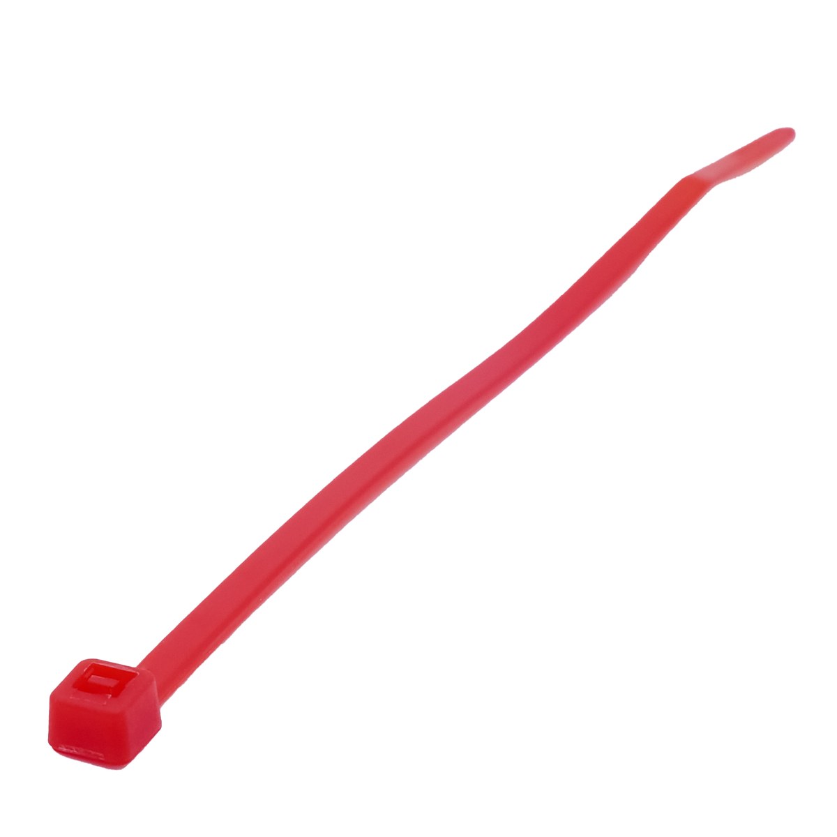 Cinchos plásticos 150 x 3.6 mm, tensión 18 kg de 50 piezas, color rojo Surtek - Imagen 2