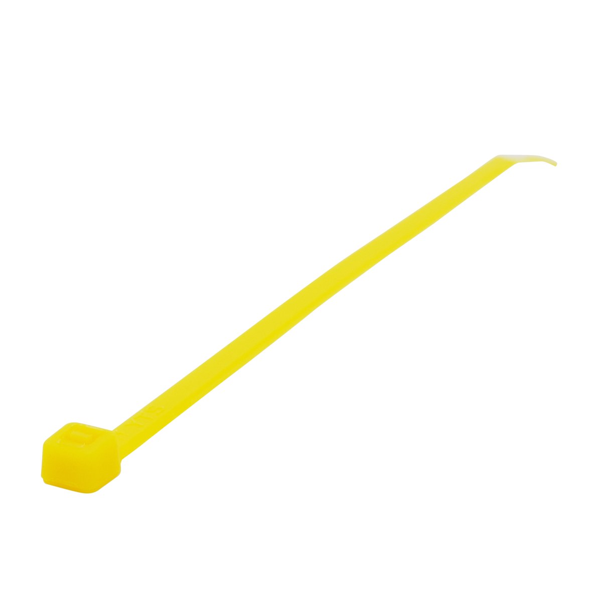 Cinchos plásticos 300 x 4.6 mm, tensión 22 kg de 50 piezas, color amarillo Surtek - Imagen 2