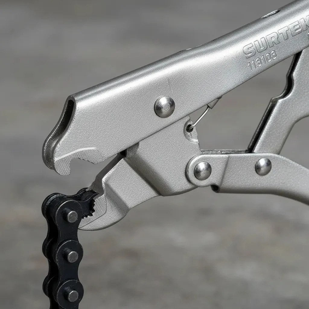 Pinza de presión de 8" de cadena Surtek - Imagen 3