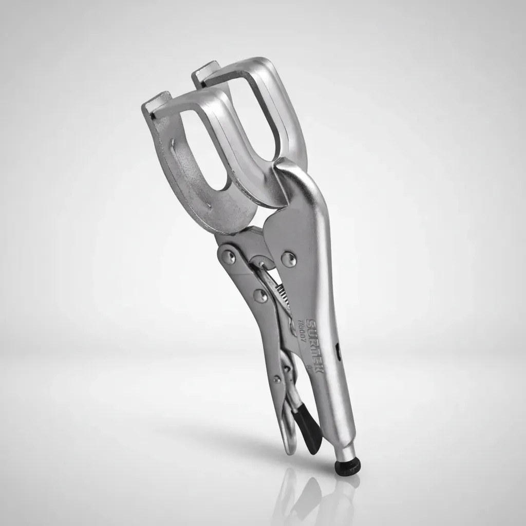 Pinza de presión de 9" quijada para sujetar y soldar vigas Surtek - Imagen 3