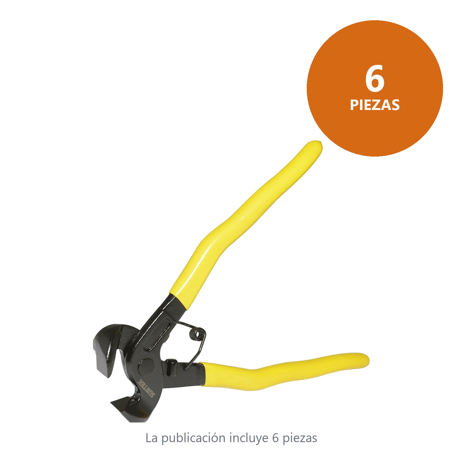 Tenaza para azulejero 8-1/2" mango recubierto de vinil antiderrapante Surtek - Imagen 2