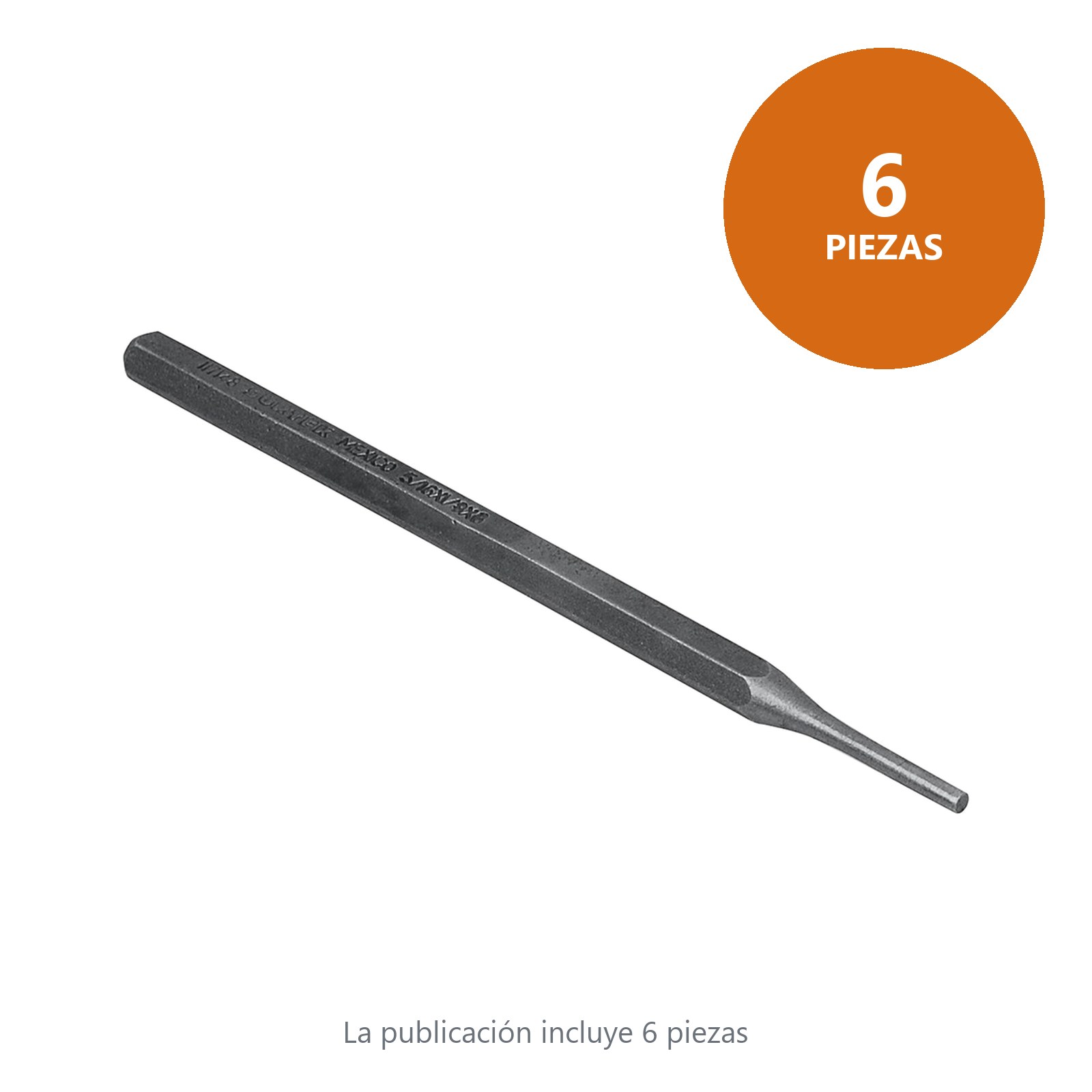 Botador recto 1/8", 6" Surtek - Imagen 2