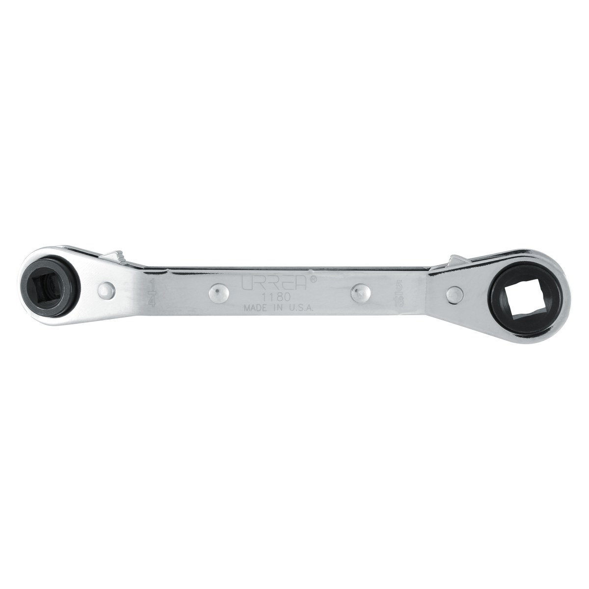 Llave de estrías de matraca para refrigeración en pulgadas, 1/4" x 3/16"- 3/8" x 5/16" Urrea - Imagen 2