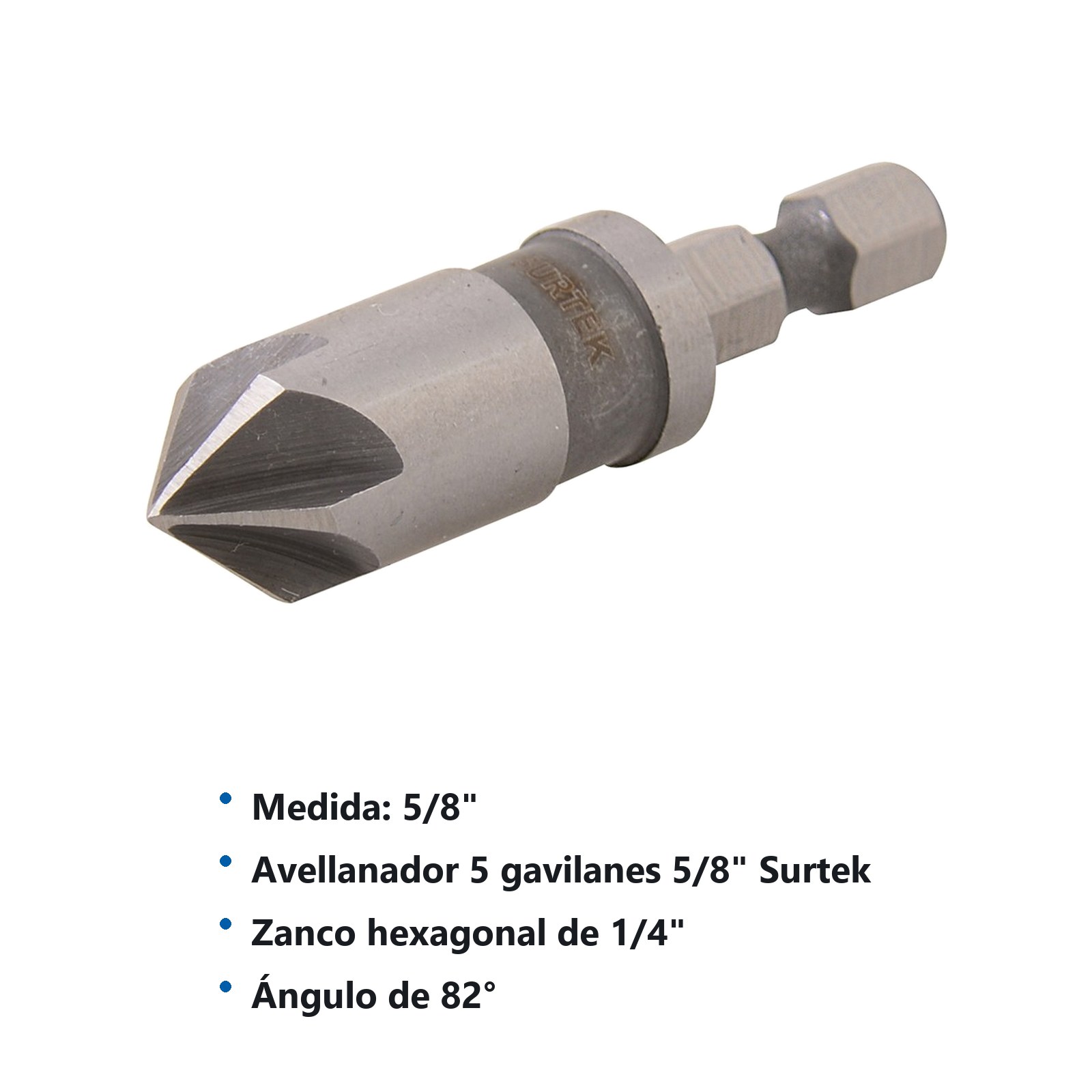 Avellanador 5 gavilanes 5/8" Surtek - Imagen 3