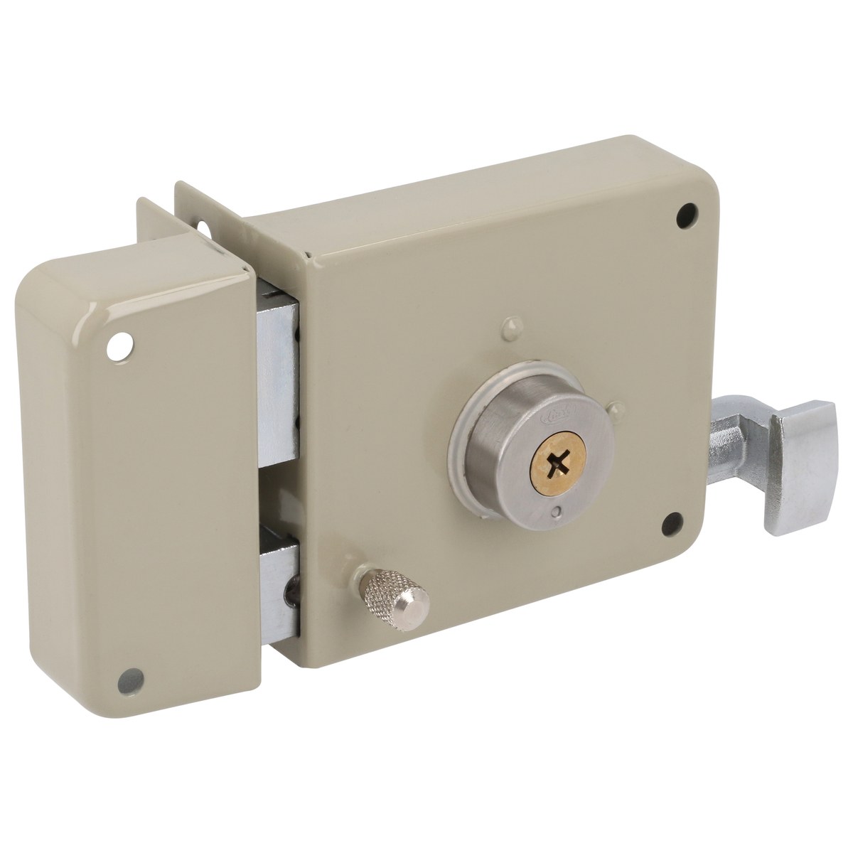 Cerradura de sobreponer función instala fácil, izquierda, llave tetra, blíster Lock