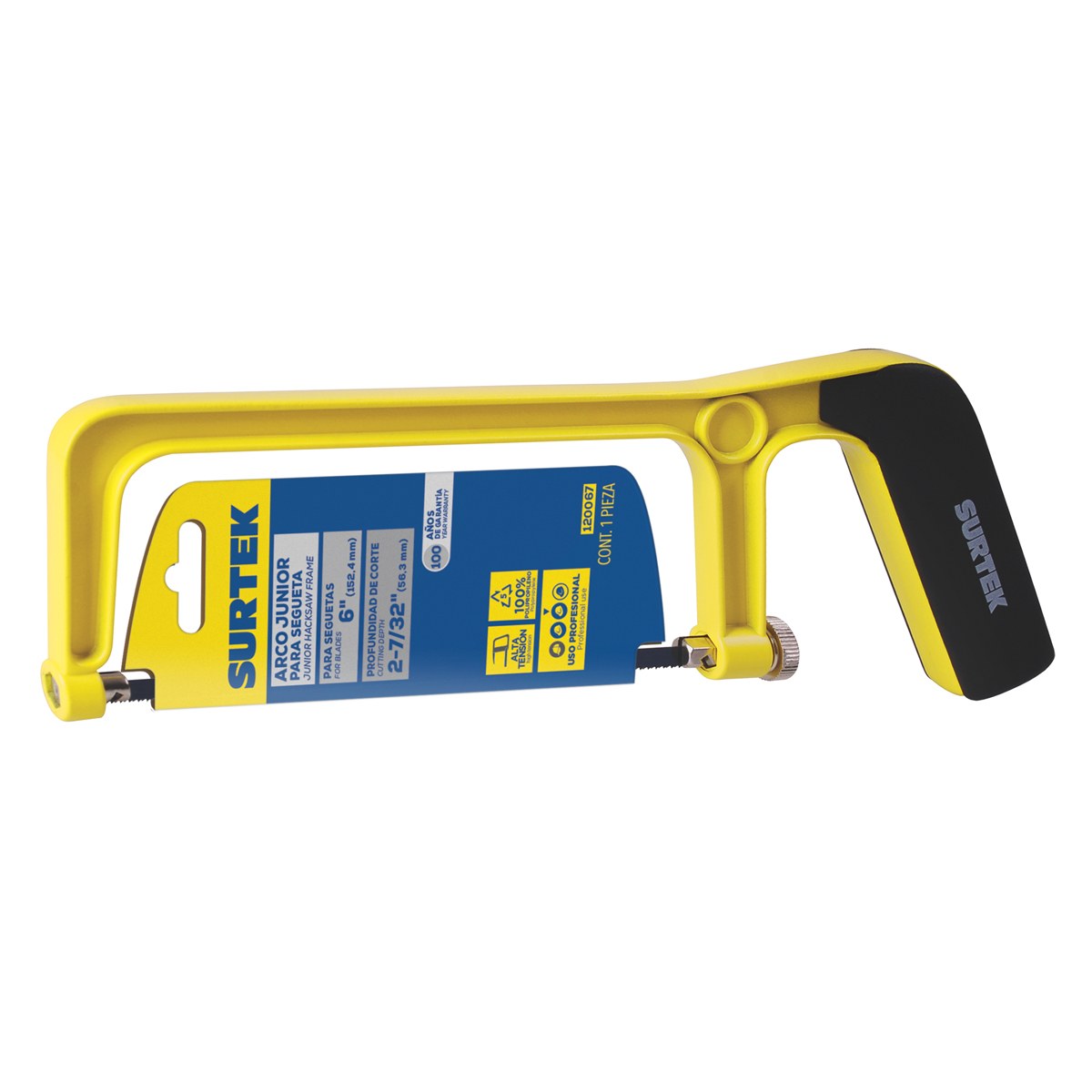Arco de segueta junior con mango de polipropileno 6", 6" Surtek - Imagen 2