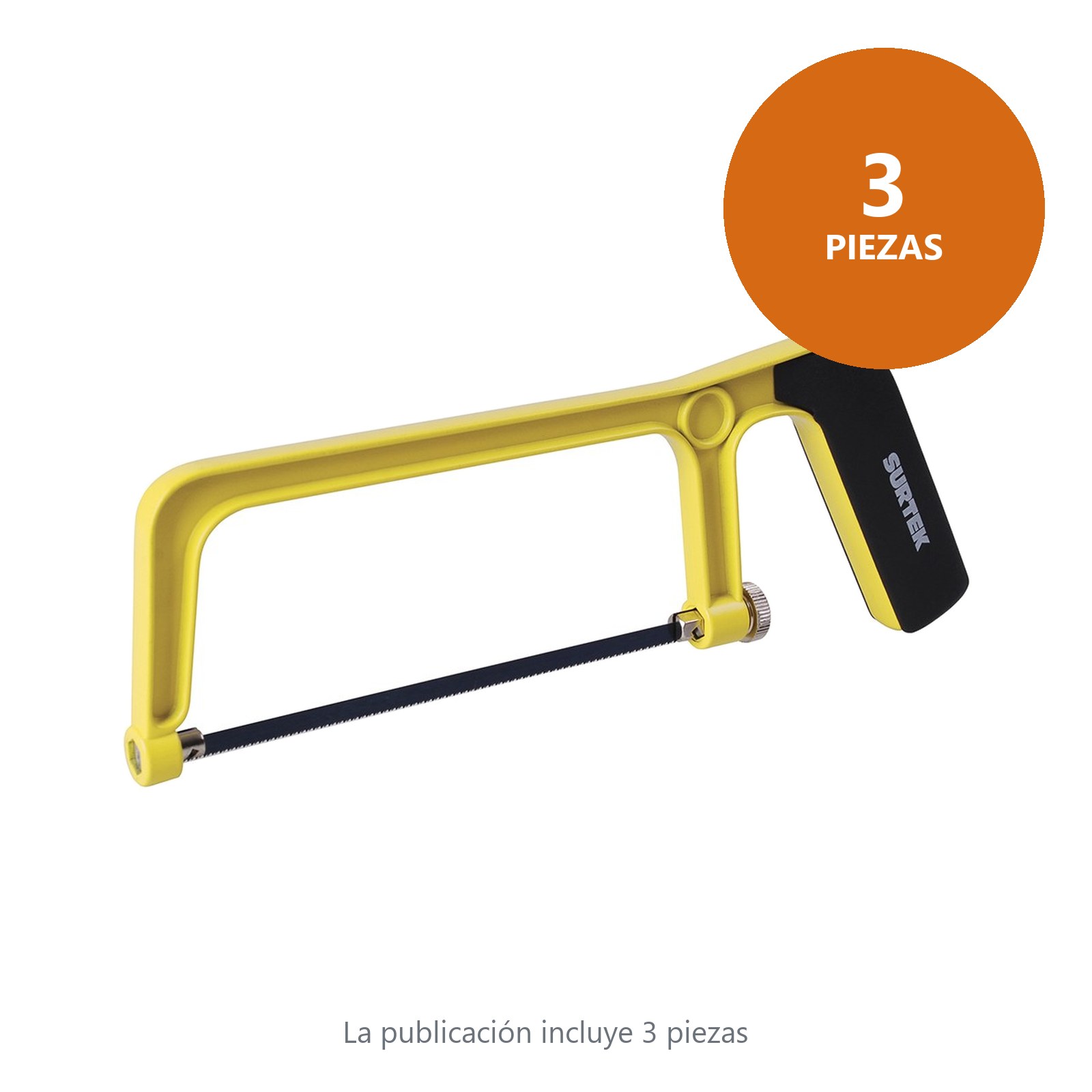 Arco de segueta junior con mango de polipropileno 6", 6" Surtek - Imagen 3