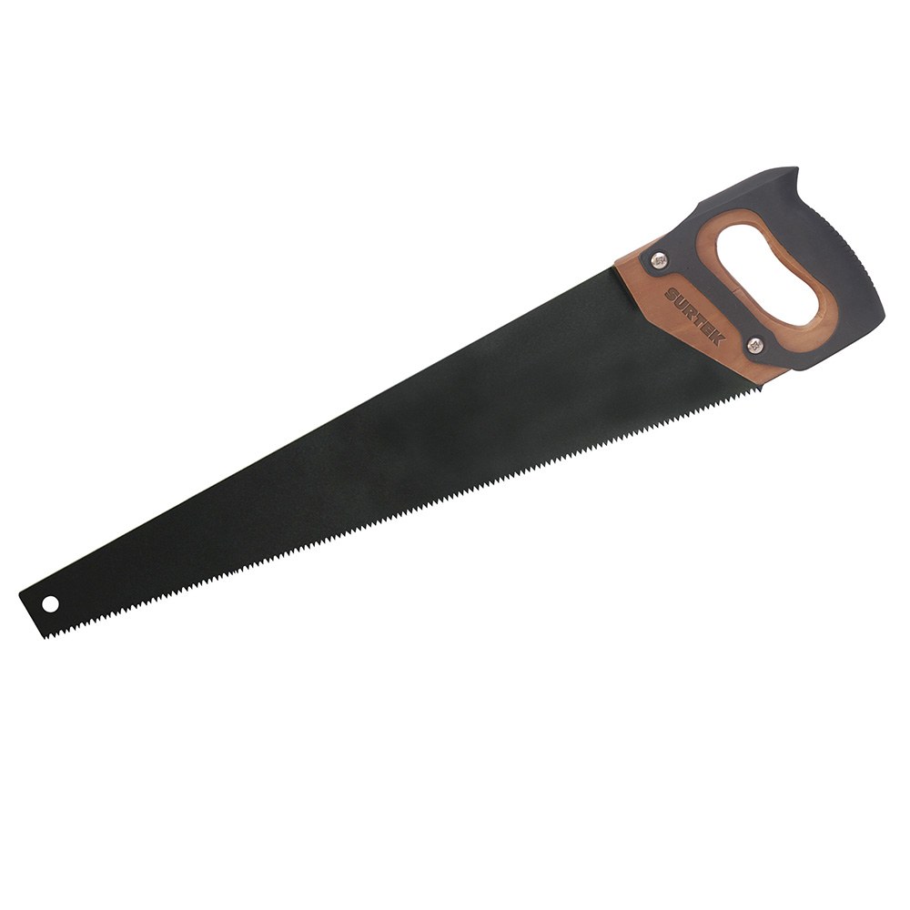 Serrucho con mango de madera triple filo de 24", recubierto de TPFE Surtek