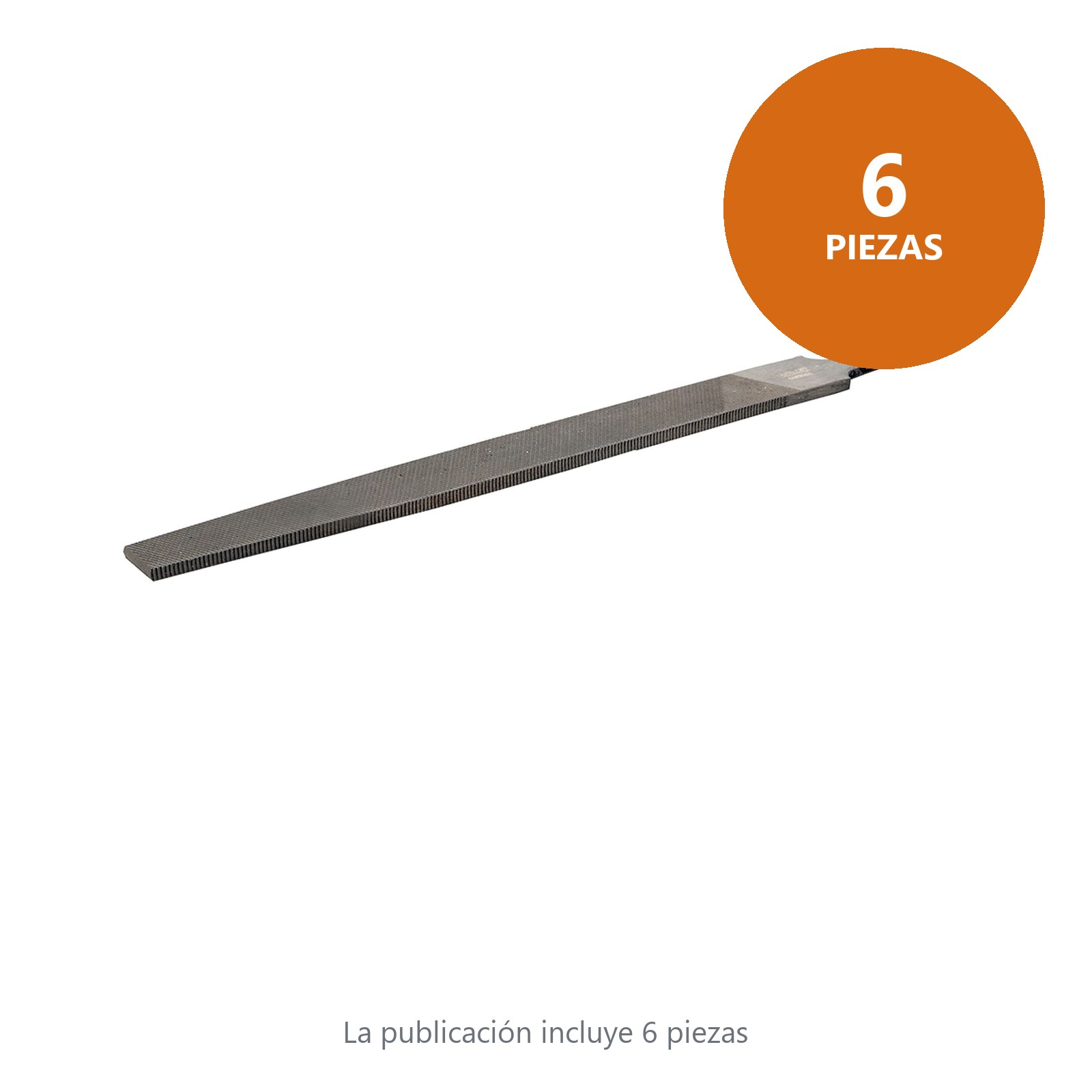 Lima plana bastarda 4" Surtek - Imagen 2