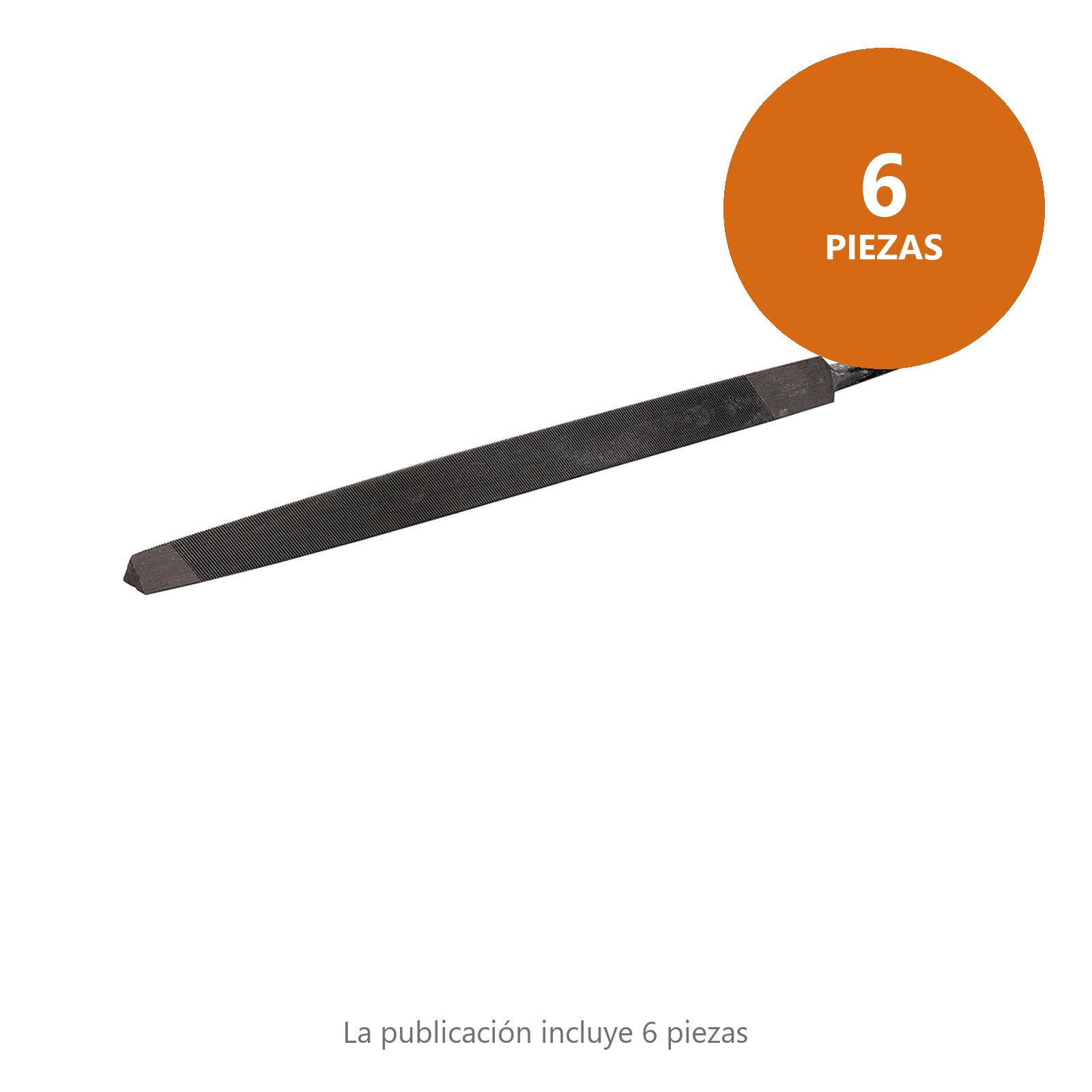 Lima triangular uso pesado 6" Surtek - Imagen 2