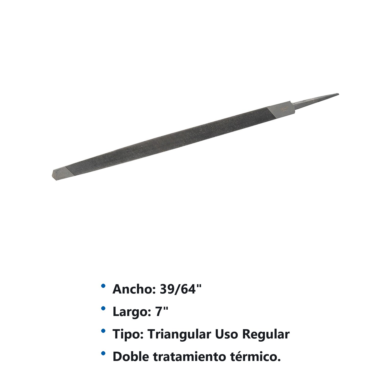 Lima triangular uso regalar 7" Surtek - Imagen 3