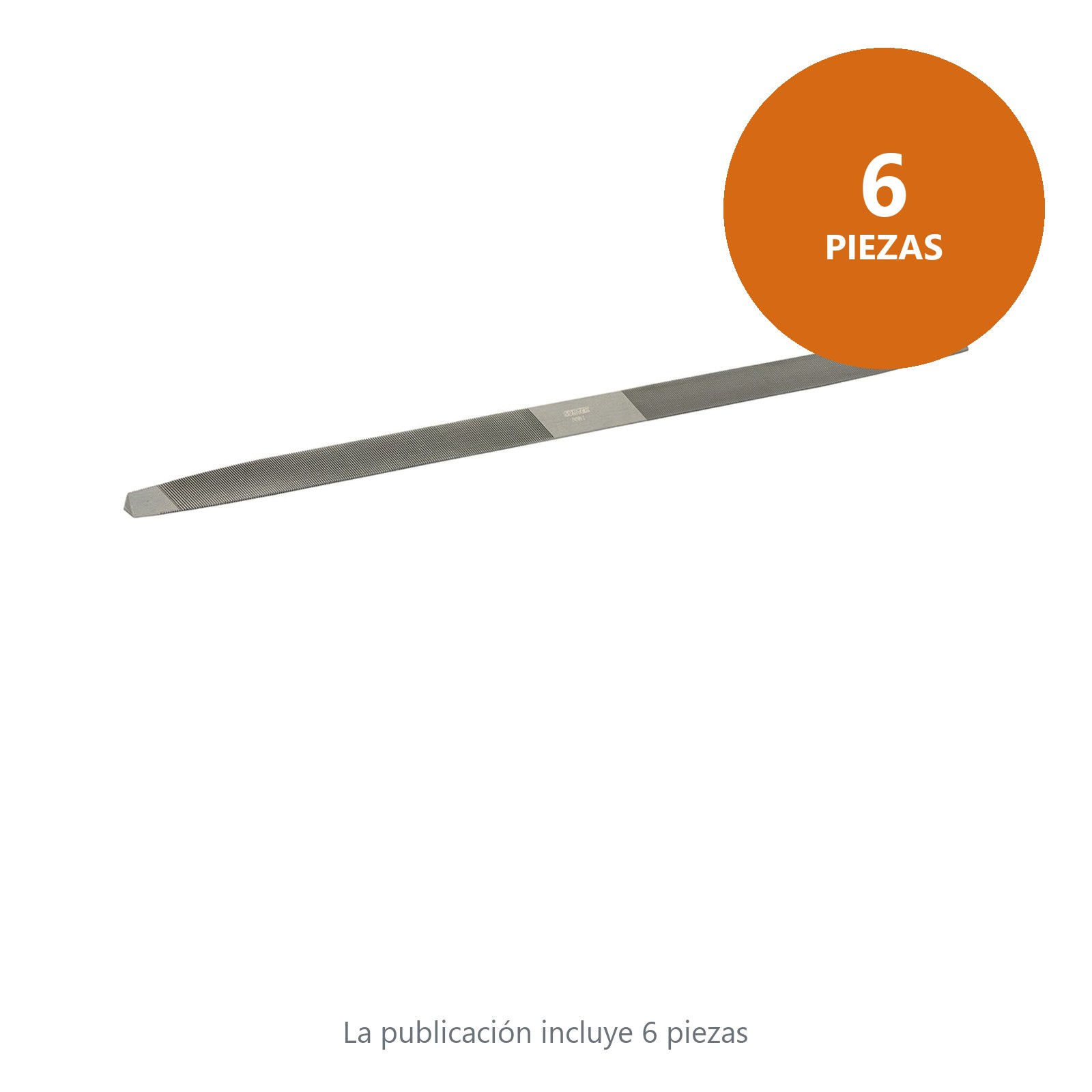 Lima triangular doble 6" Surtek - Imagen 2