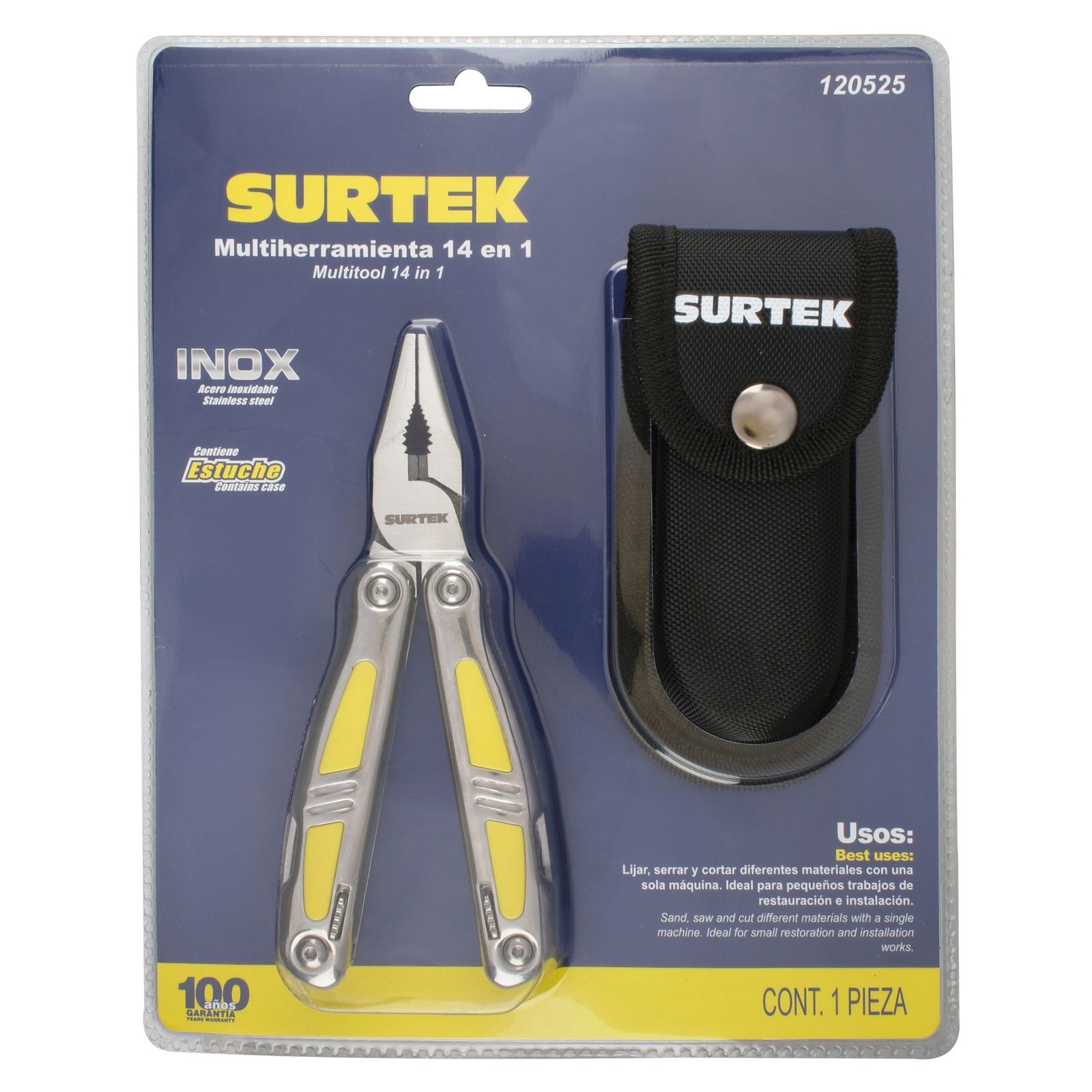 Pinza multiherramienta 14 en 1 Surtek - Imagen 3