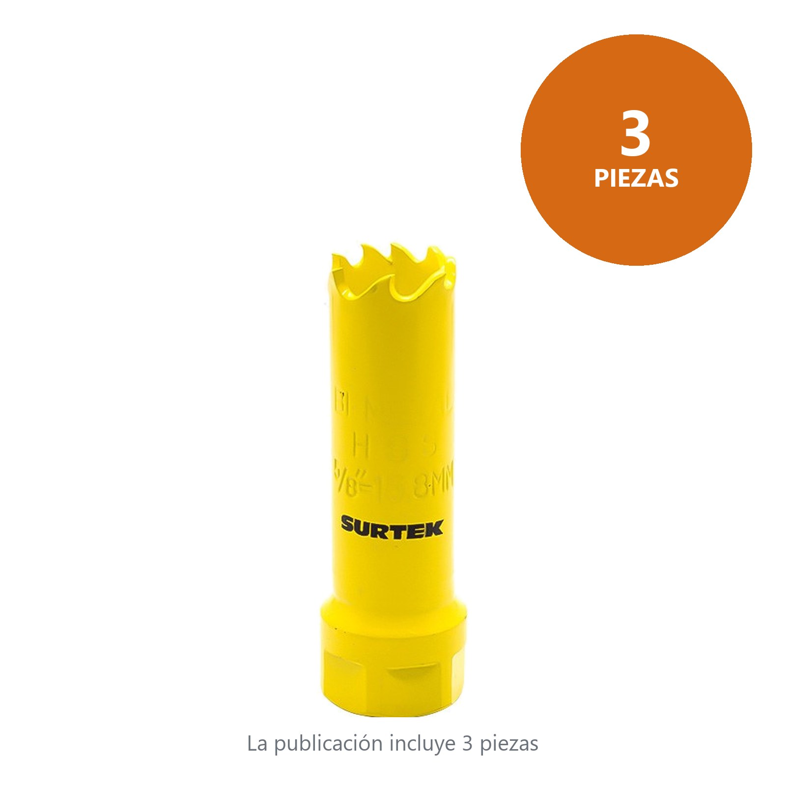 Cortacírculos bimetálico 5/8" Surtek - Imagen 2
