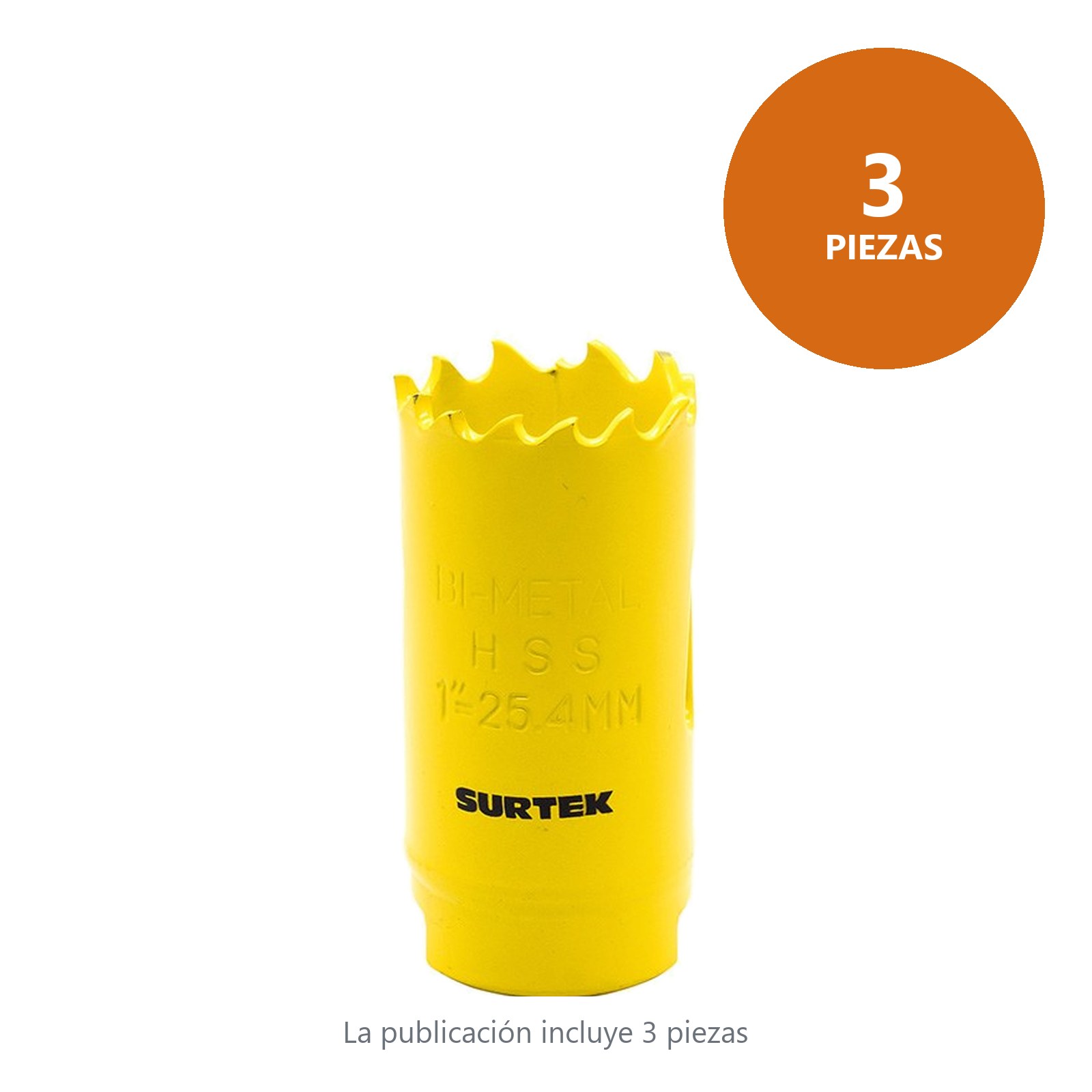 Cortacírculos bimetálico 1" Surtek - Imagen 2