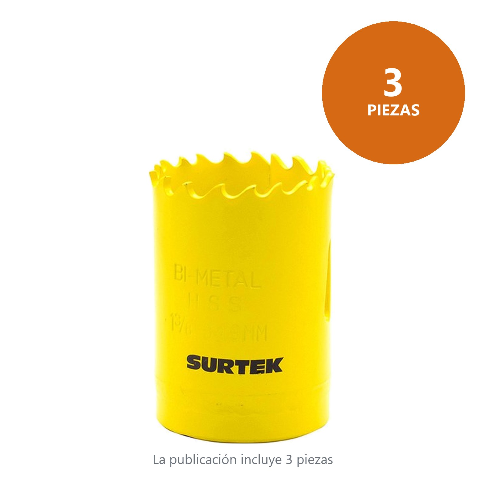 Cortacírculos bimetálico 1-3/8" Surtek - Imagen 2