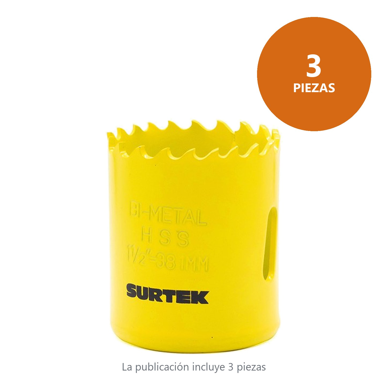 Cortacírculos bimetálico 1-1/2" Surtek - Imagen 2