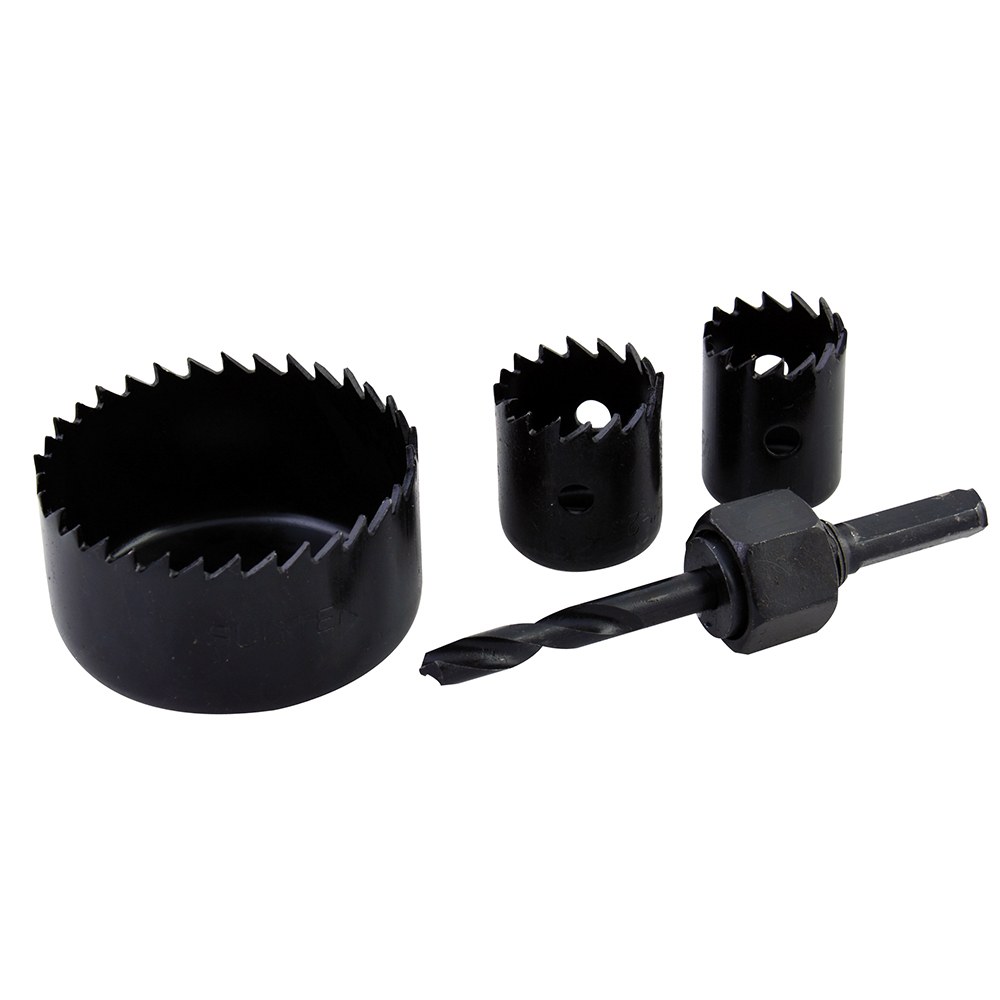 Juego de sierras cortacírculos, 4 piezas Surtek