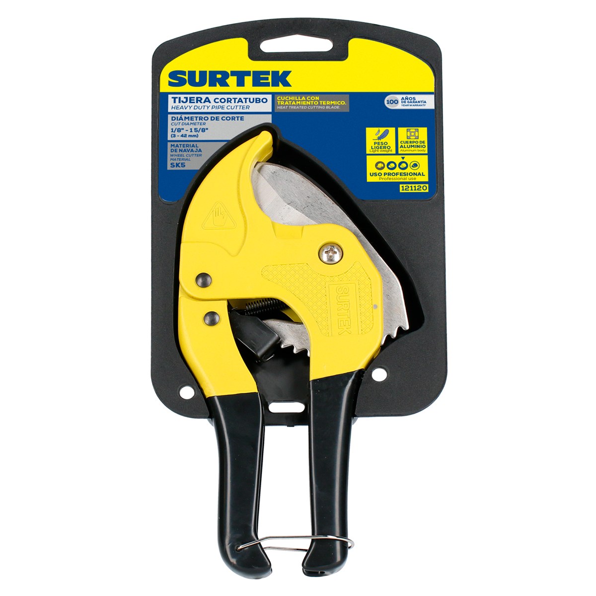Tijeras para tubos plásticos de 1/8" a 1-5/8" Surtek - Imagen 2