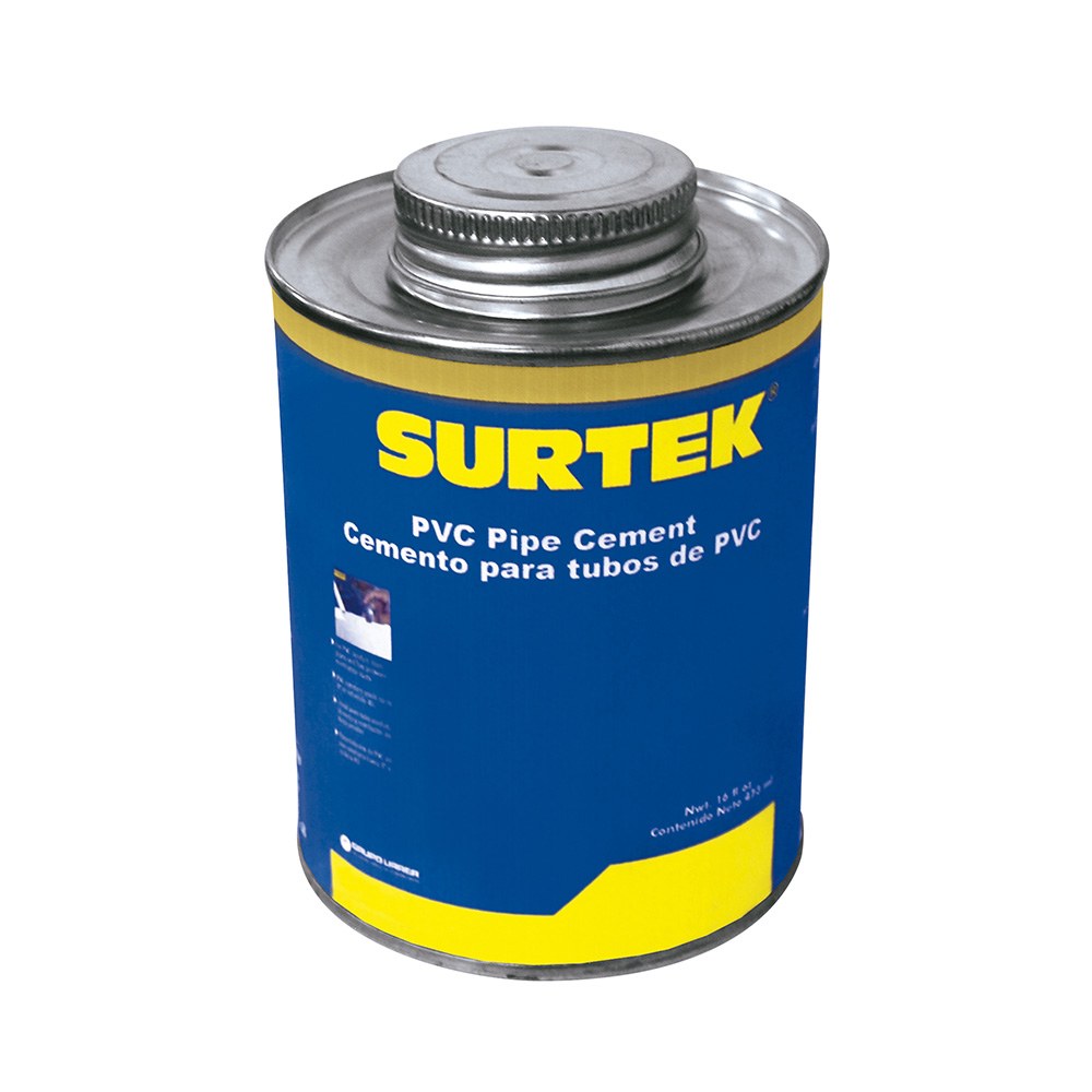 Cemento para tubo PVC, 946 ml Surtek