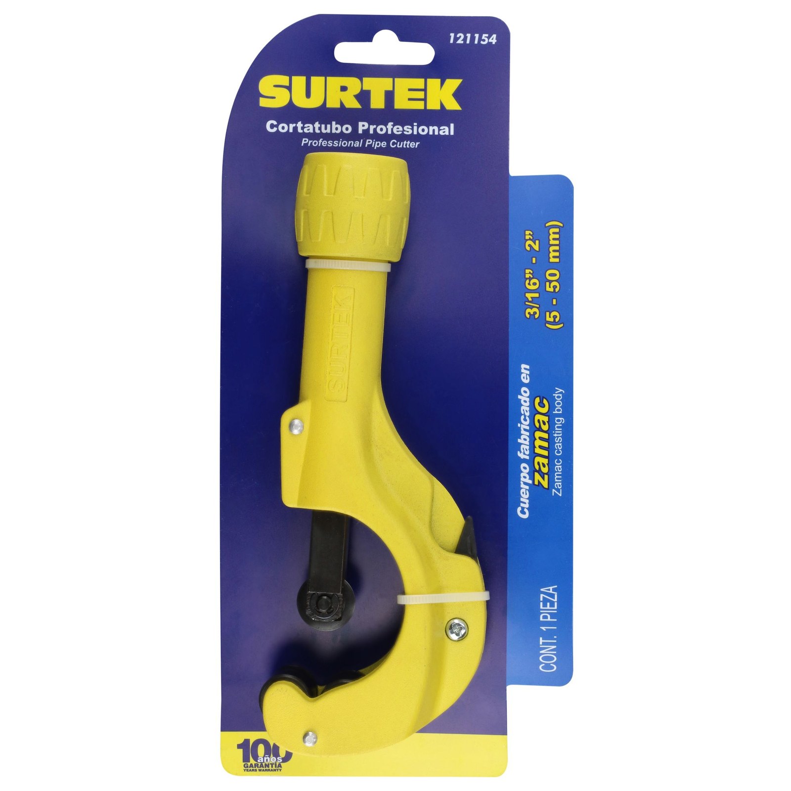 Cortatubos cuerpo de zamac de 5/32" a 2" Surtek - Imagen 2