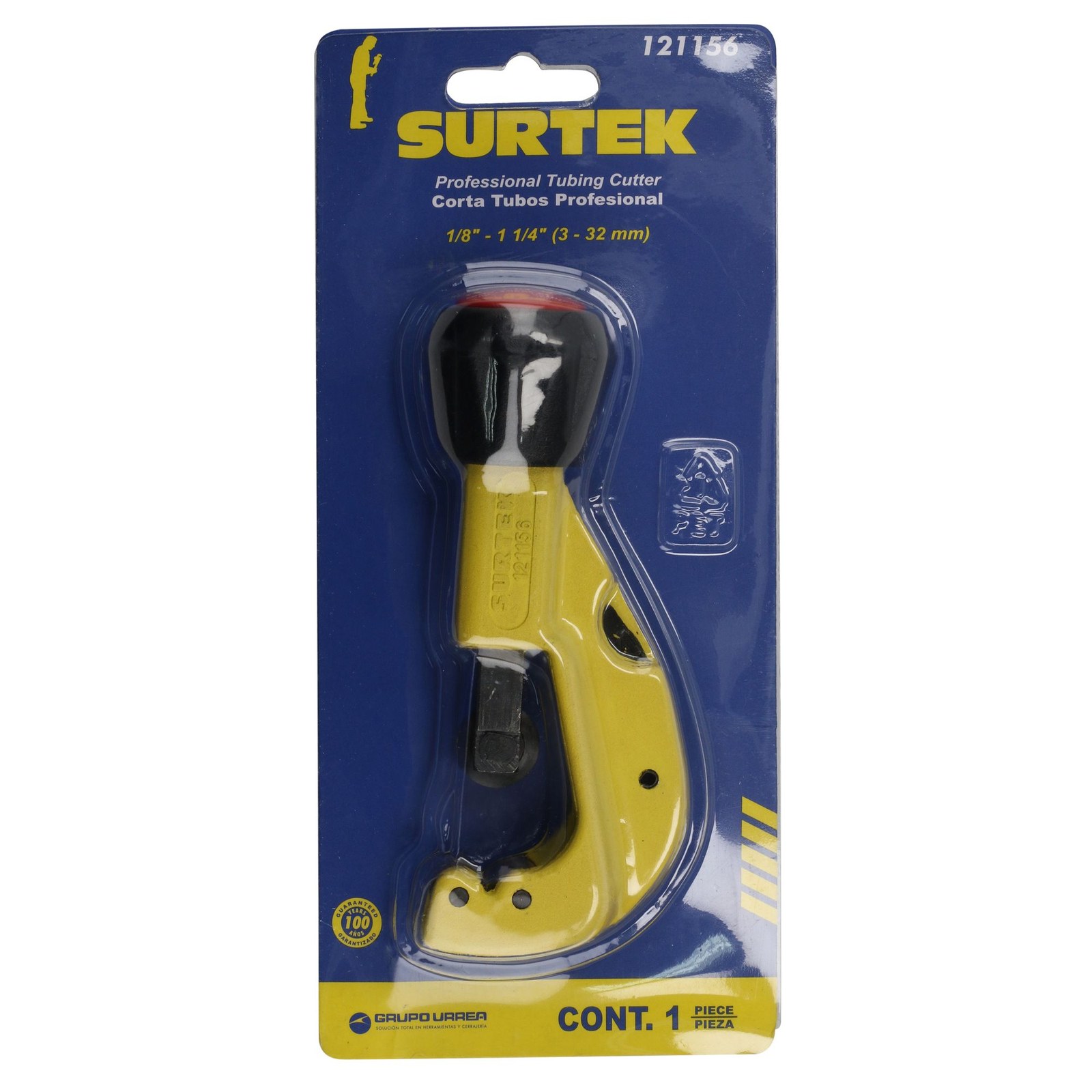 Cortatubos cuerpo de zamac de 1/8" a 1-1/4" Surtek - Imagen 2