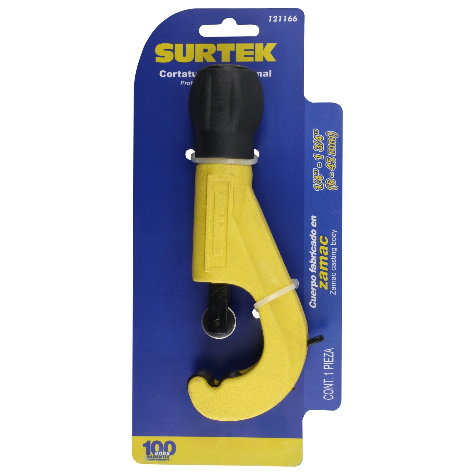 Cortatubos cuerpo de zamac de 3/4" a 1-3/4" Surtek - Imagen 4