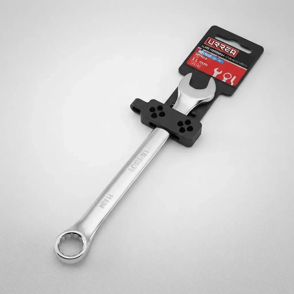 Llave combinada pulido espejo métrica, 12 puntas, 11 mm Urrea - Imagen 4