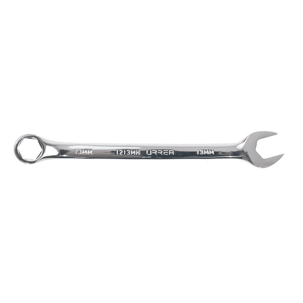 Llave combinada pulido espejo métrica, 6 puntas, 13 mm Urrea