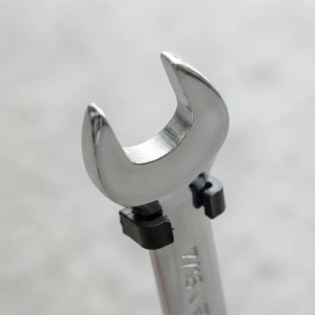 Llave combinada corta pulido espejo en pulgadas, 12 puntas, 7/16" Urrea - Imagen 3